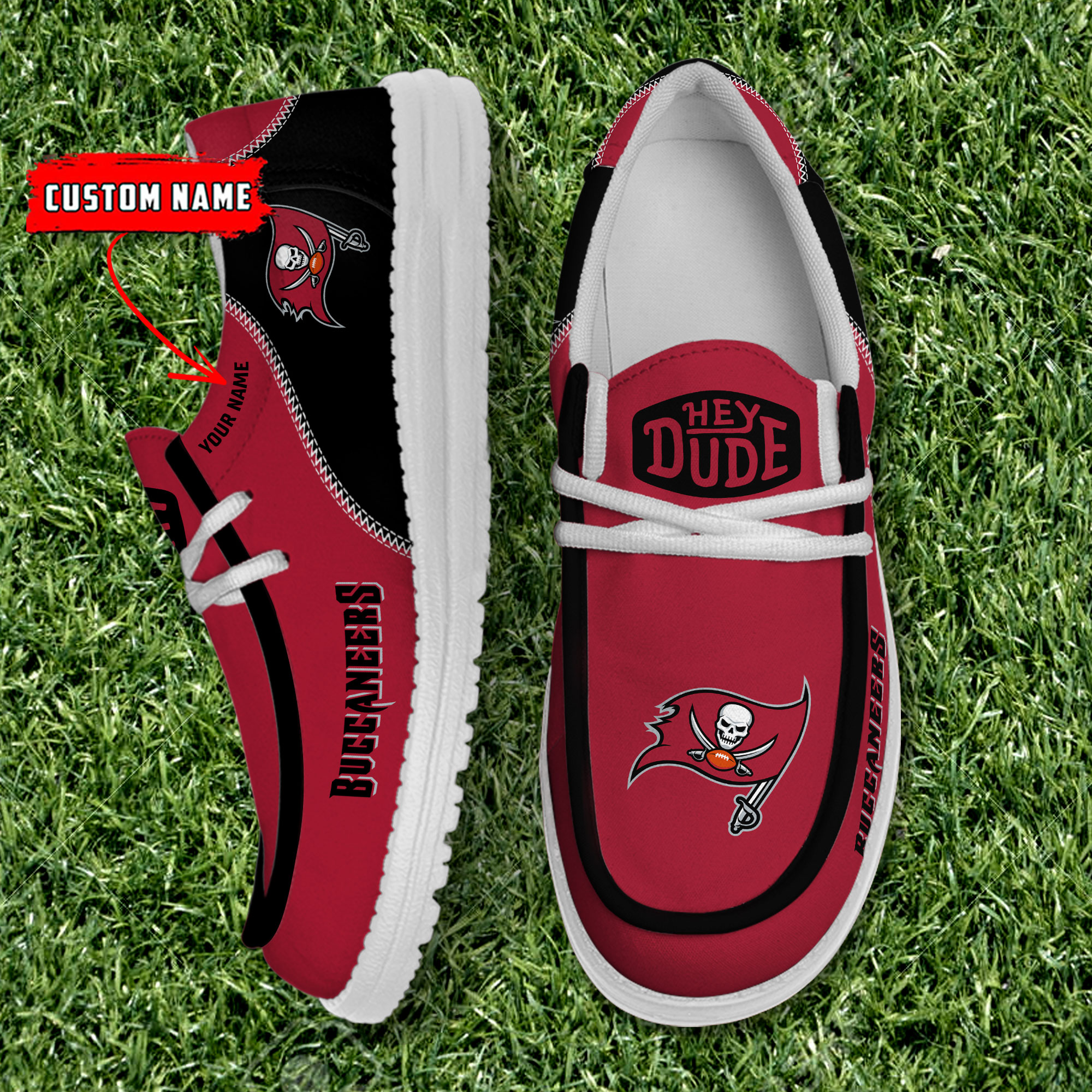 footwearelite tampa bay buccaneers custom name hey dude shoes aemew