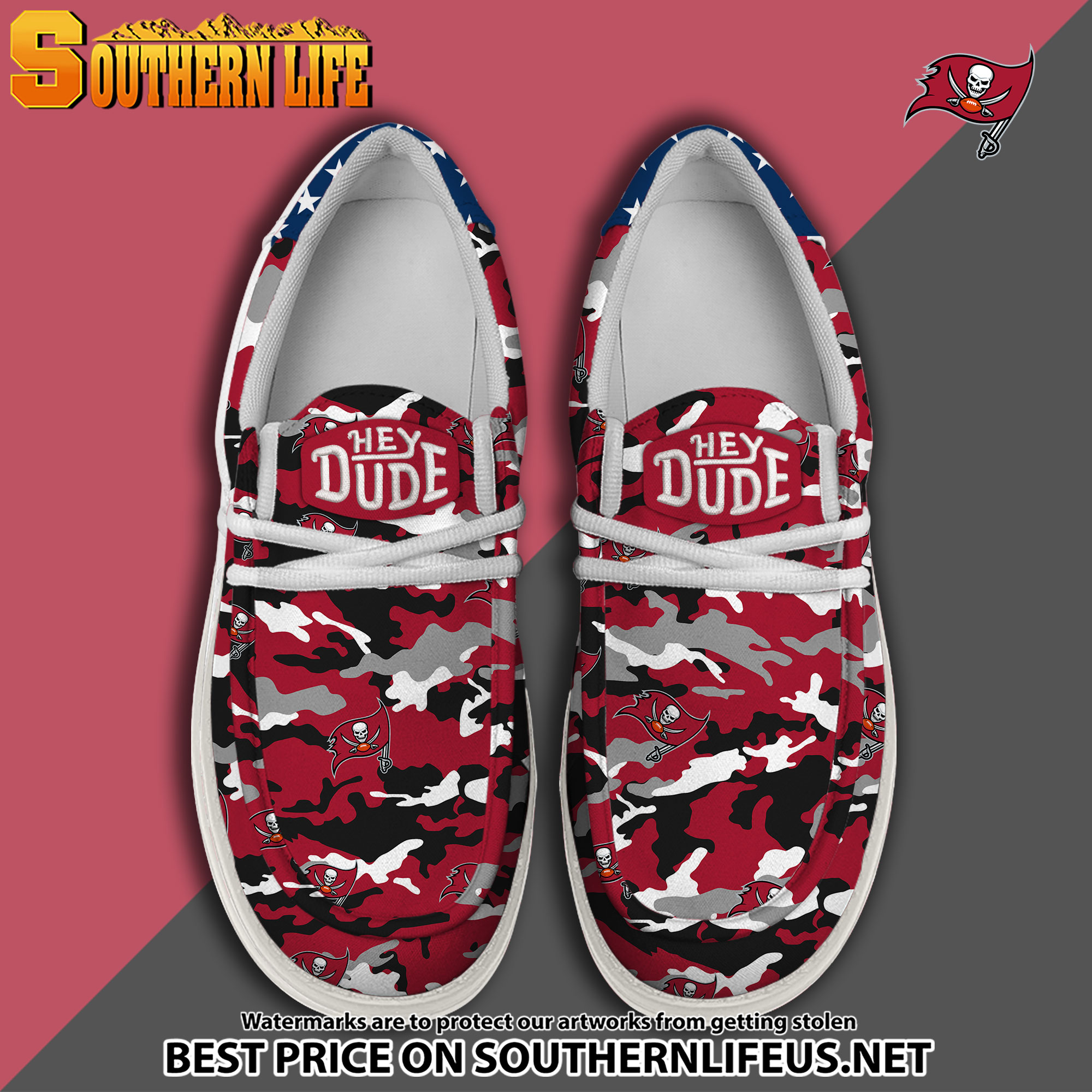 footwearelite tampa bay buccaneers custom name hey dude shoes pgdry