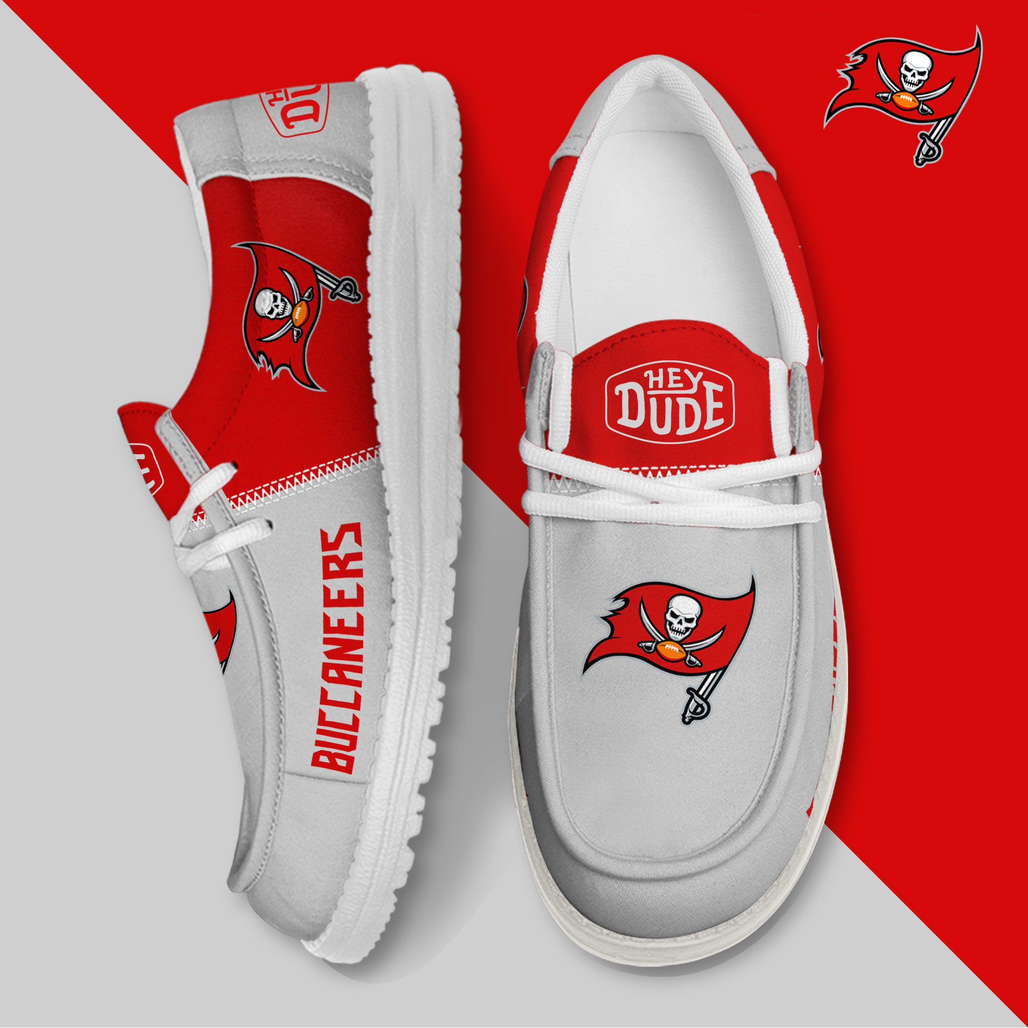 footwearelite tampa bay buccaneers custom name hey dude shoes uhkeh