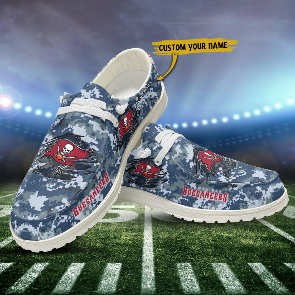 footwearelite tampa bay buccaneers personalized hey dude shoes for men and women yenwh