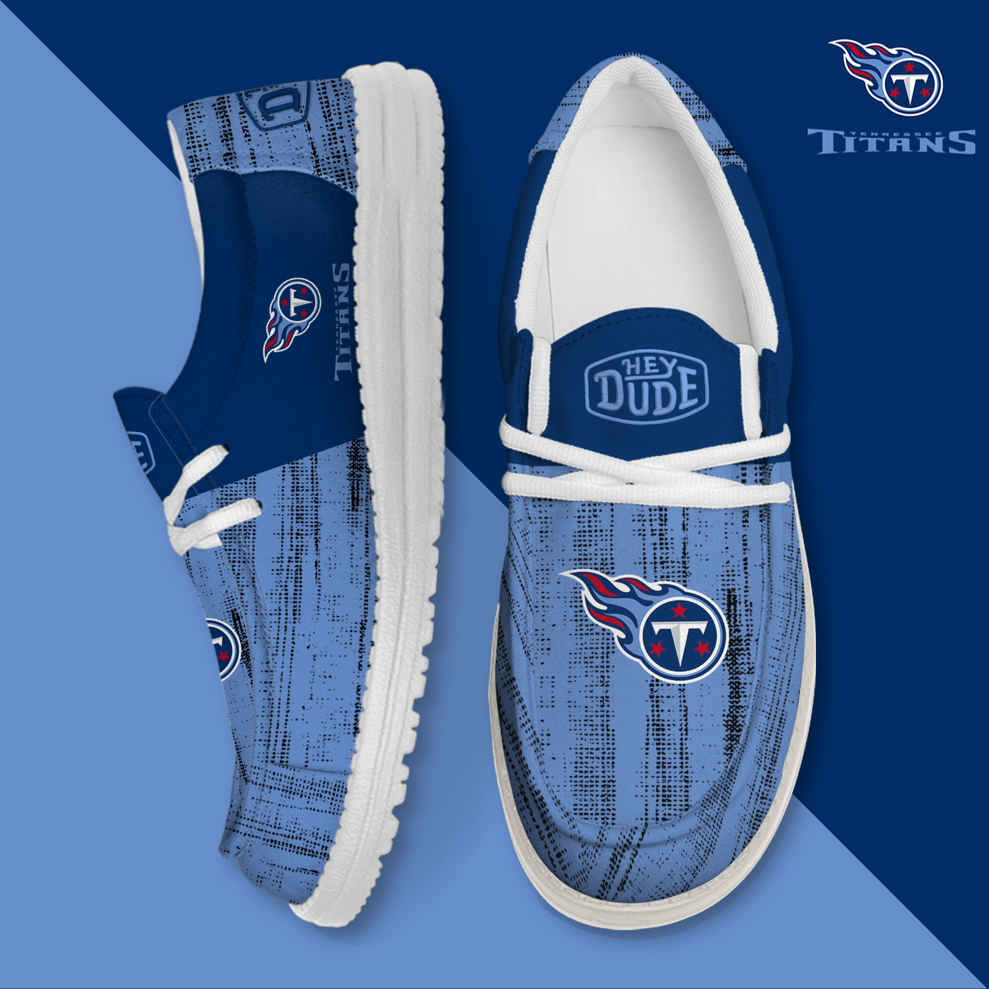 footwearelite tennessee titans custom name hey dude shoes cfnjt