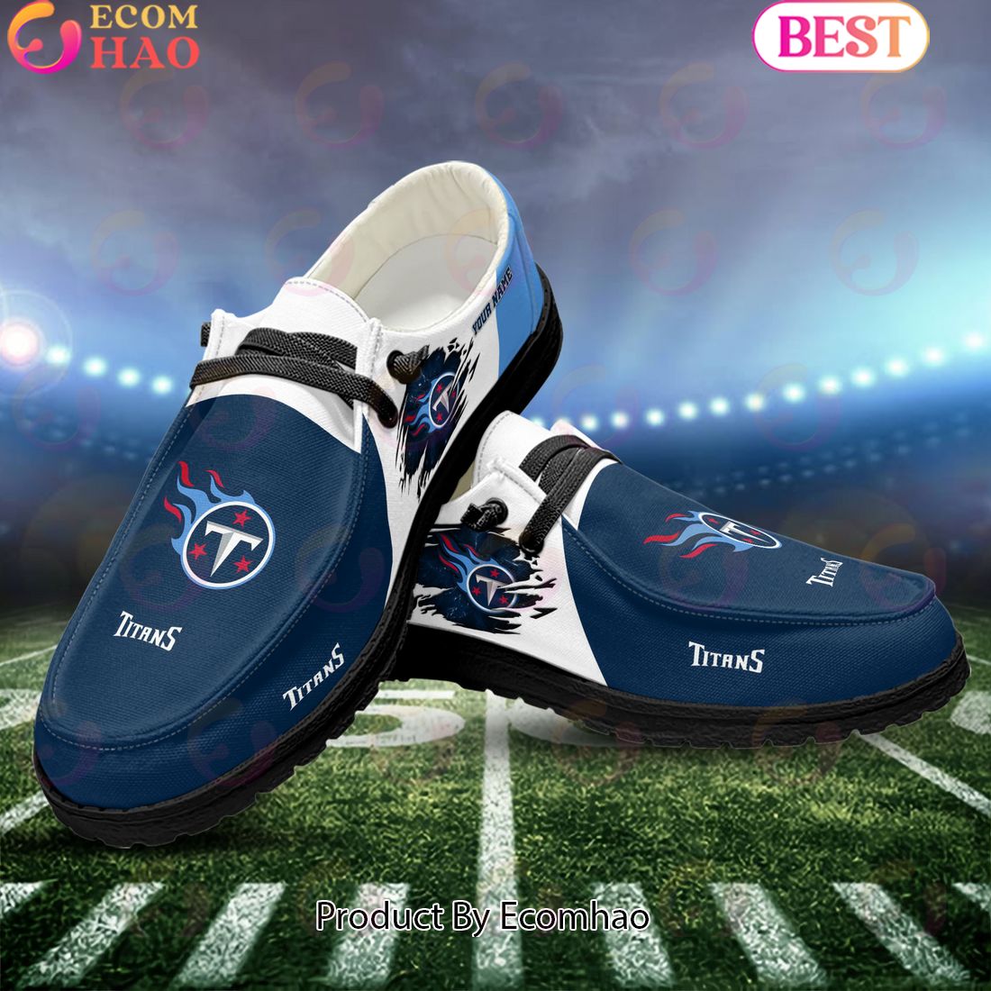 footwearelite tennessee titans custom name hey dude shoes heaub