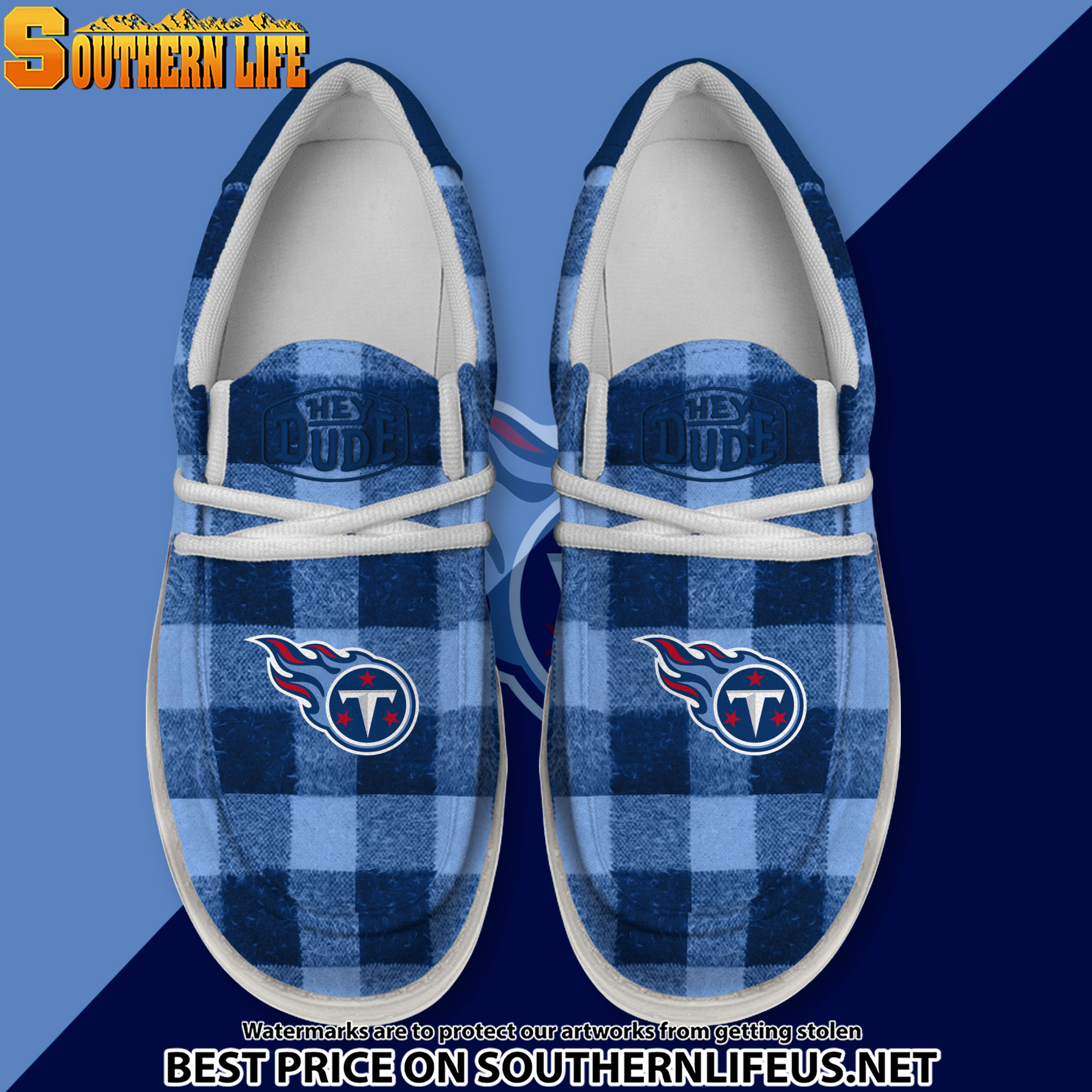 footwearelite tennessee titans custom name hey dude shoes hum0y