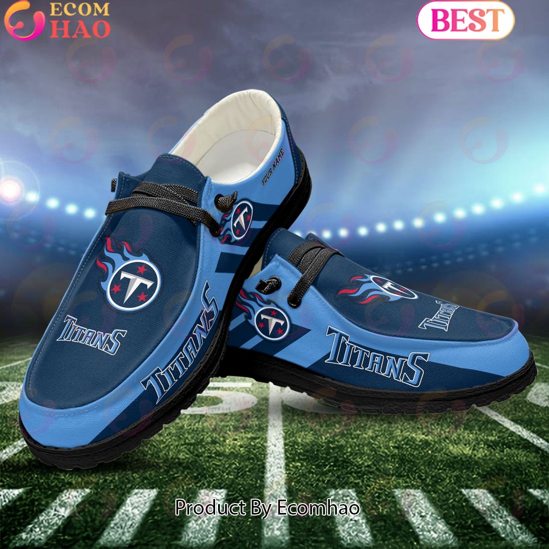 footwearelite tennessee titans custom name hey dude shoes zxvou