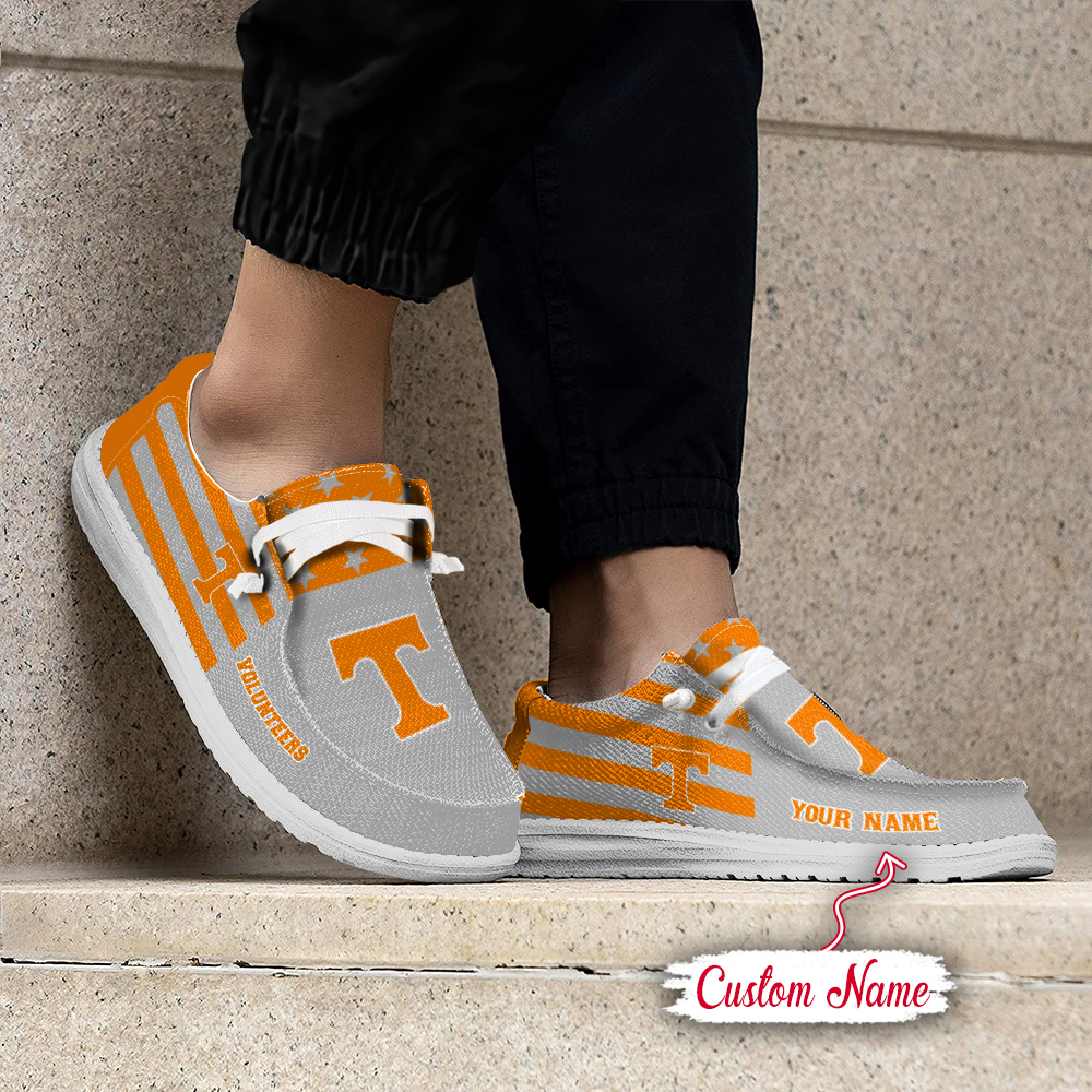 footwearelite tennessee volunteers custom name hey dude shoes cjhj6