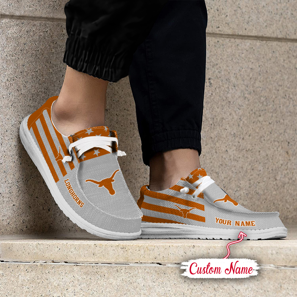 footwearelite texas longhorns custom name hey dude shoes 4lryl