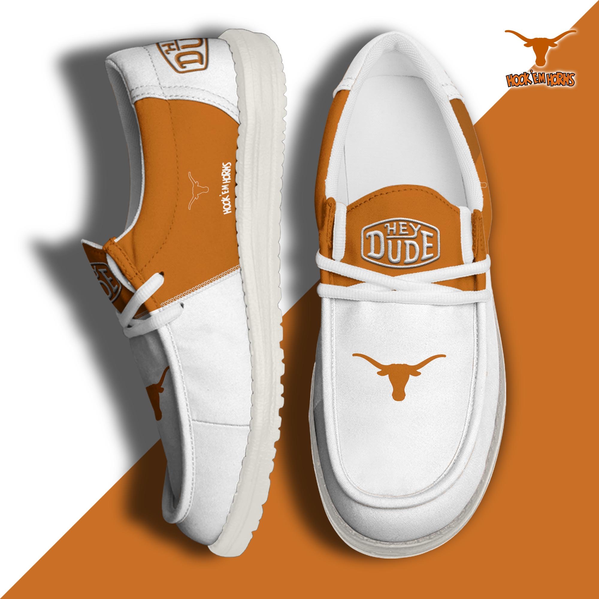 footwearelite texas longhorns custom name hey dude shoes u4li9