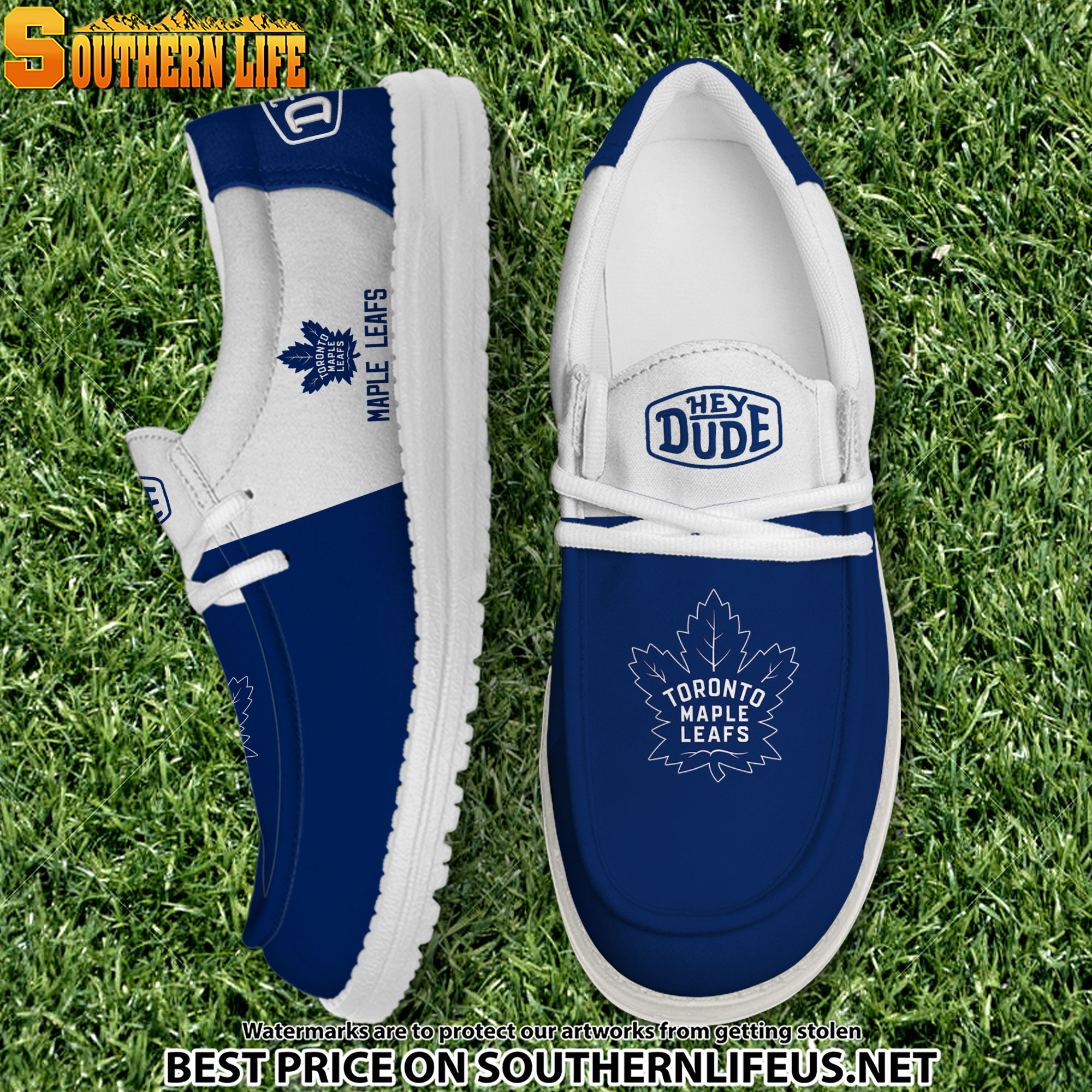 footwearelite toronto maple leafs custom name hey dude shoes 4w4ma