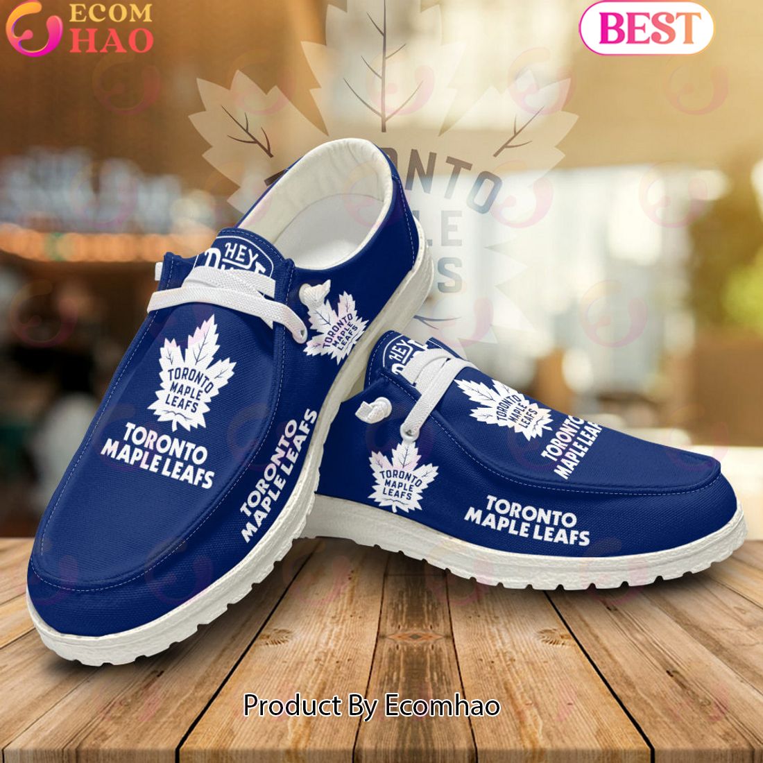 footwearelite toronto maple leafs custom name hey dude shoes dhede