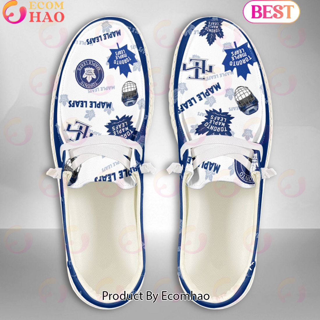 footwearelite toronto maple leafs custom name hey dude shoes uvzky