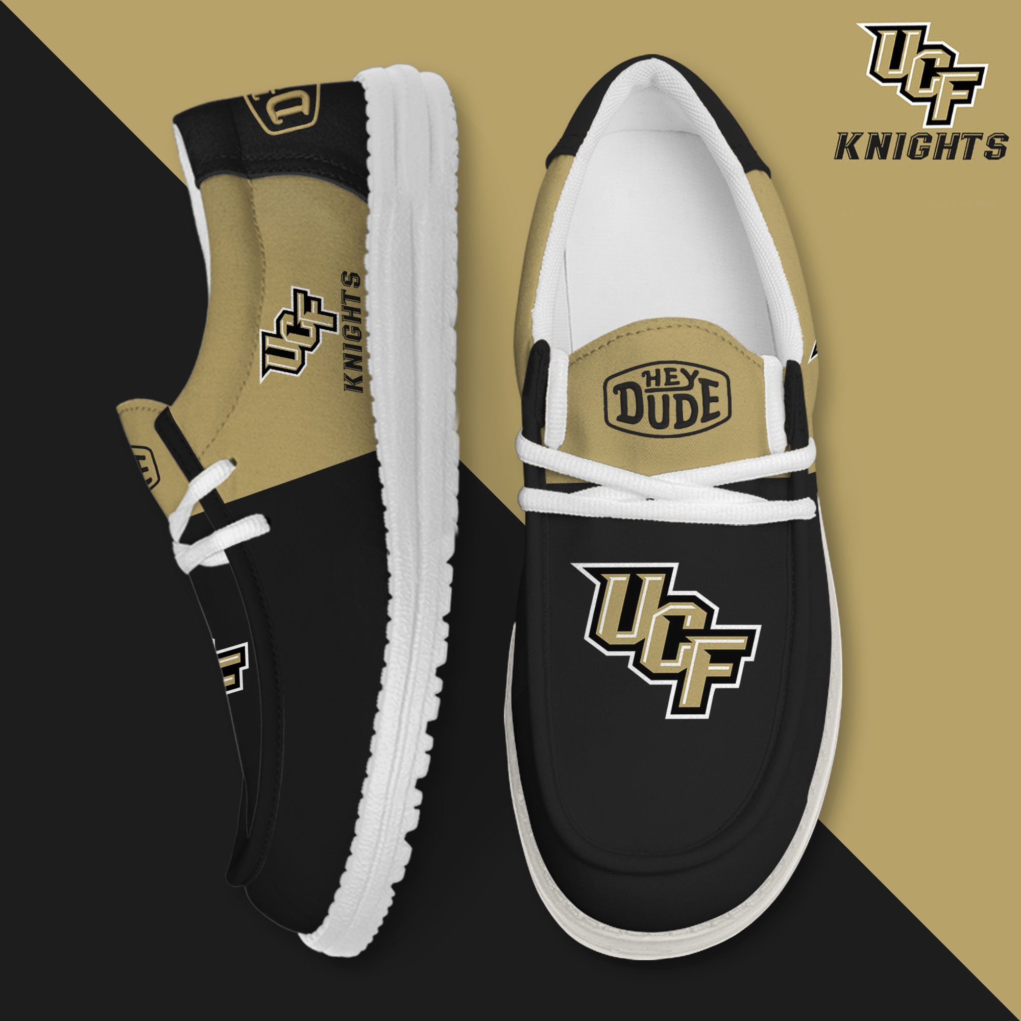 footwearelite ucf knights custom name hey dude shoes ijssq