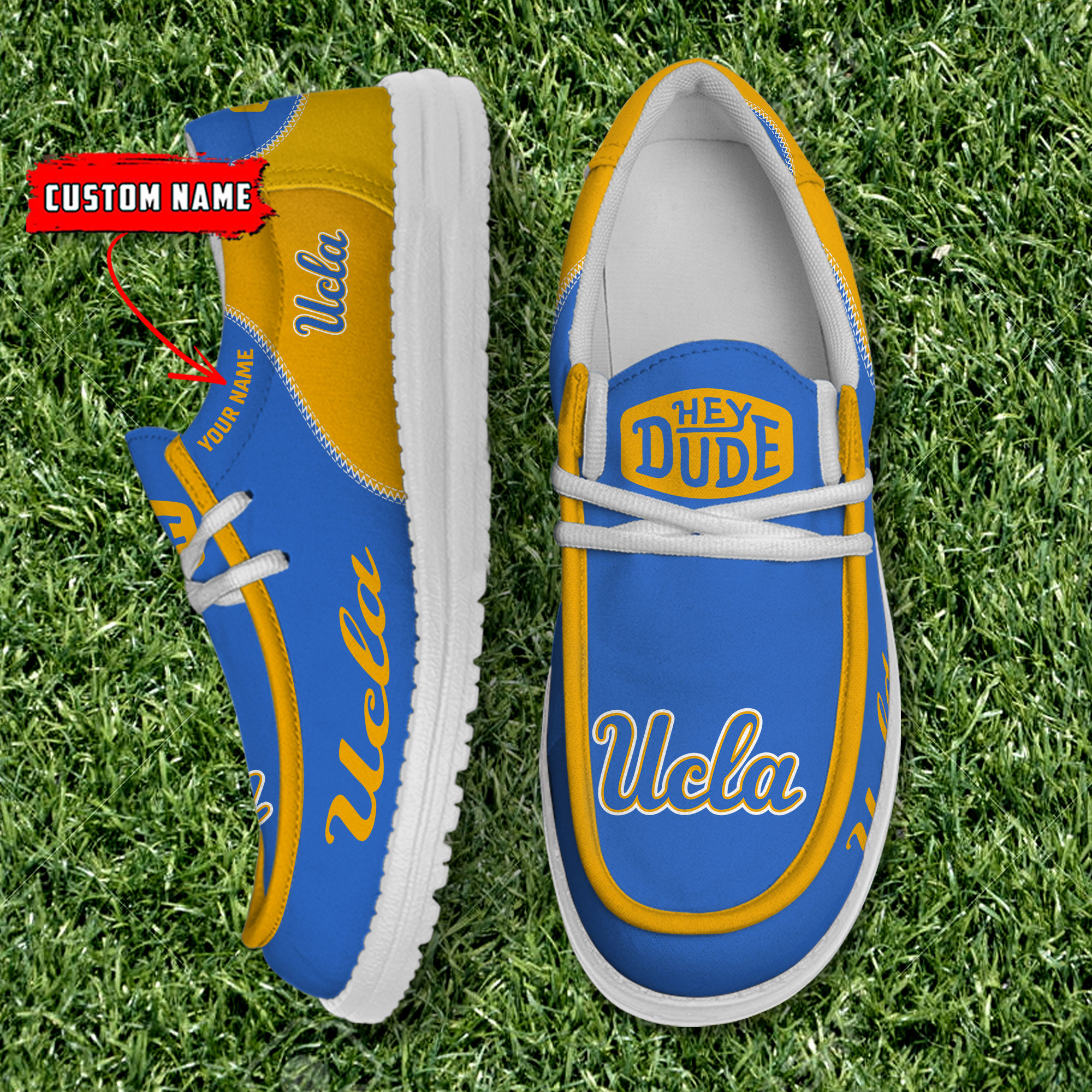 footwearelite ucla custom name hey dude shoes 7r5zx