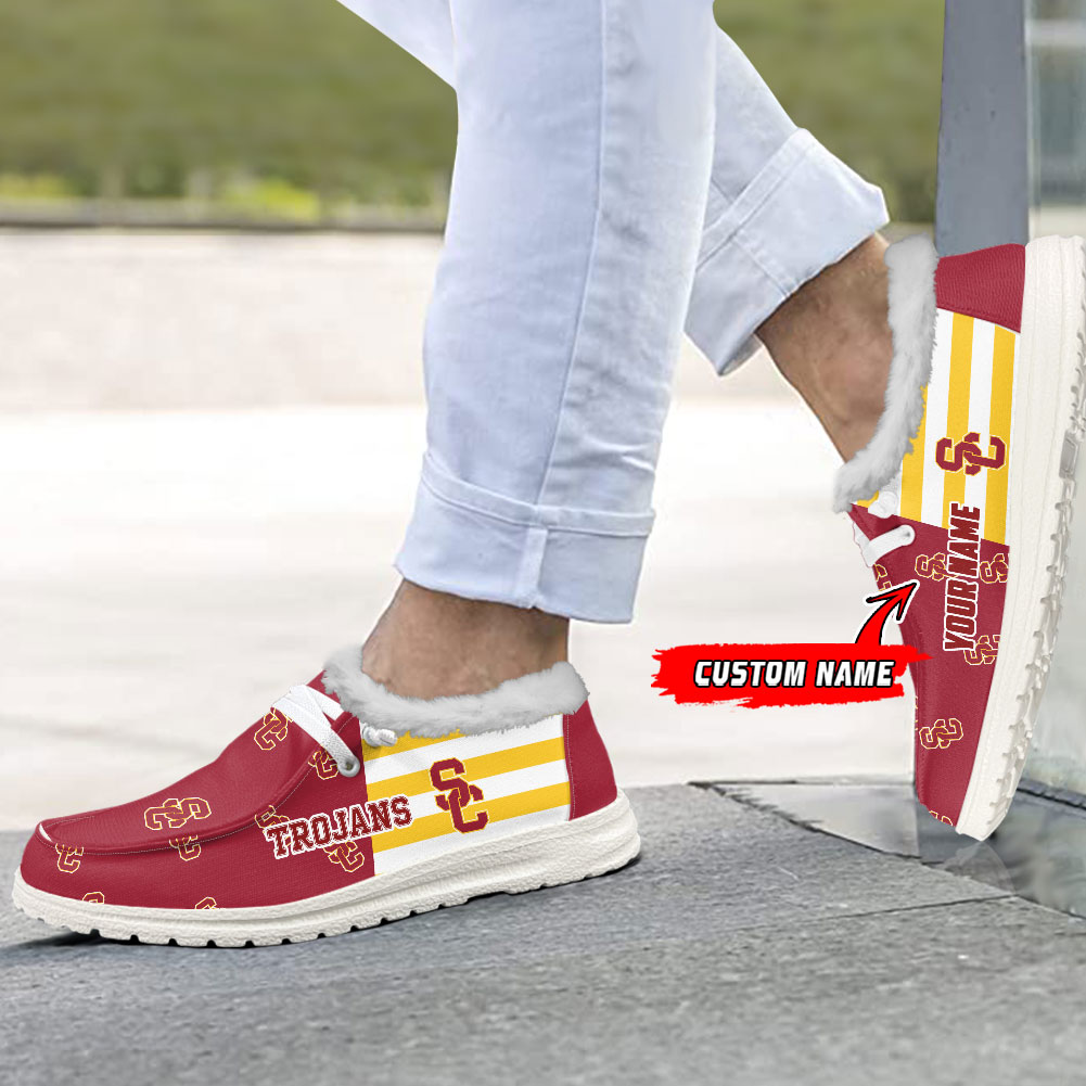 footwearelite usc trojans custom name hey dude shoes v84ru