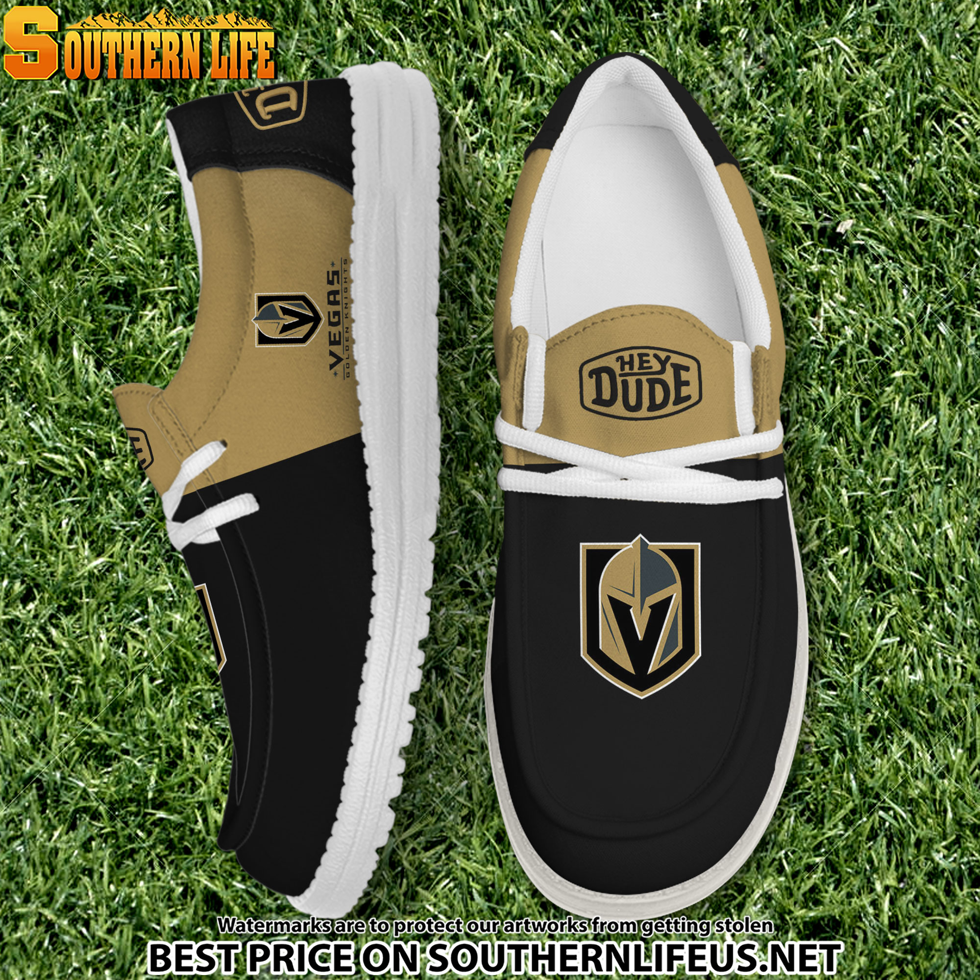 footwearelite vegas golden knights custom name hey dude shoes hd5us