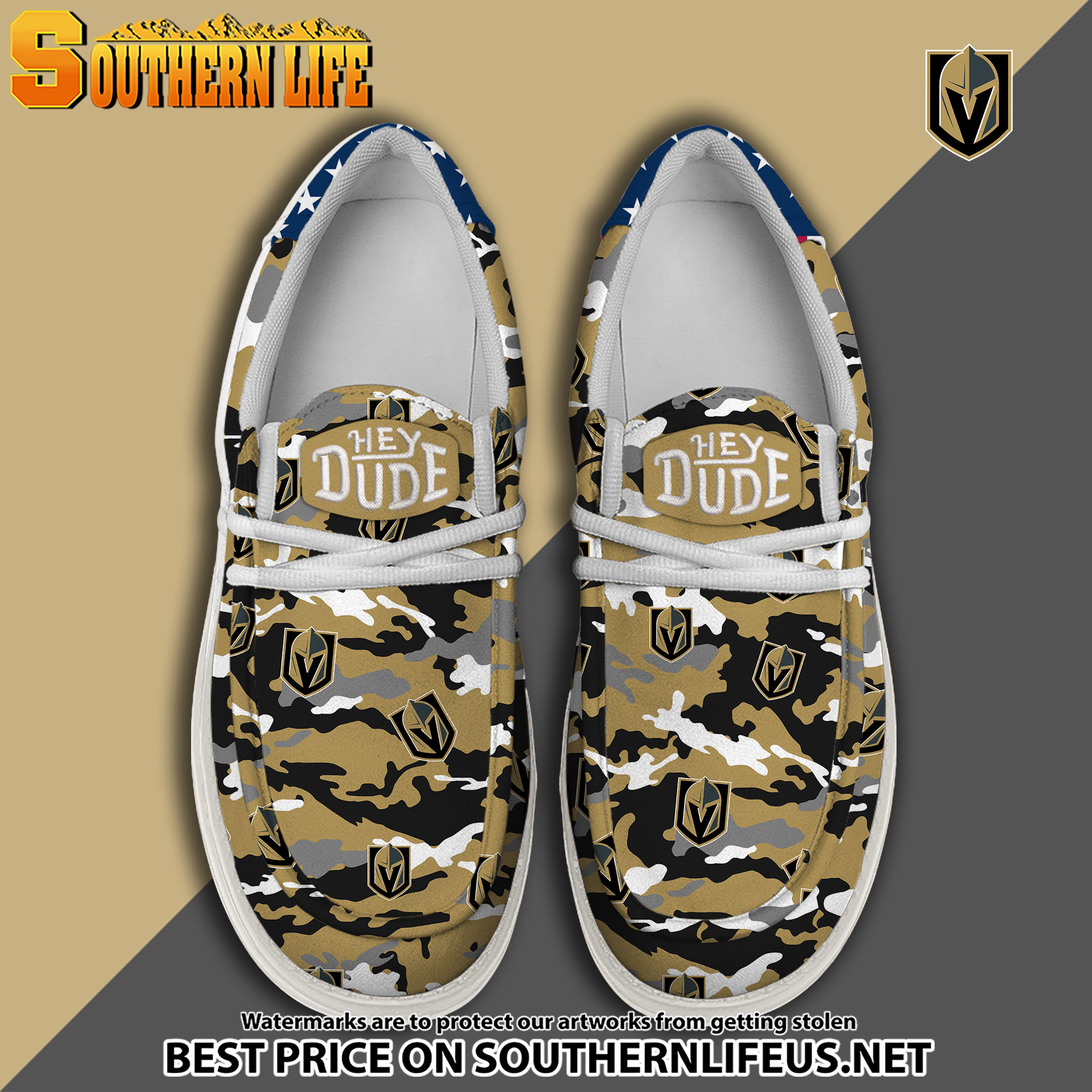 footwearelite vegas golden knights custom name hey dude shoes qsjzb