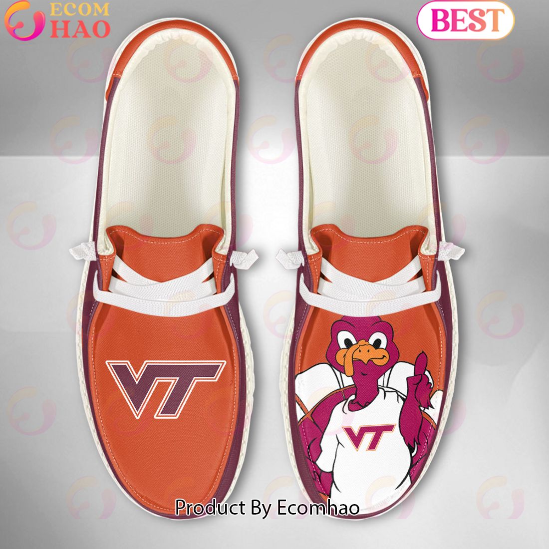 footwearelite virginia tech hokies custom name hey dude shoes ougw6