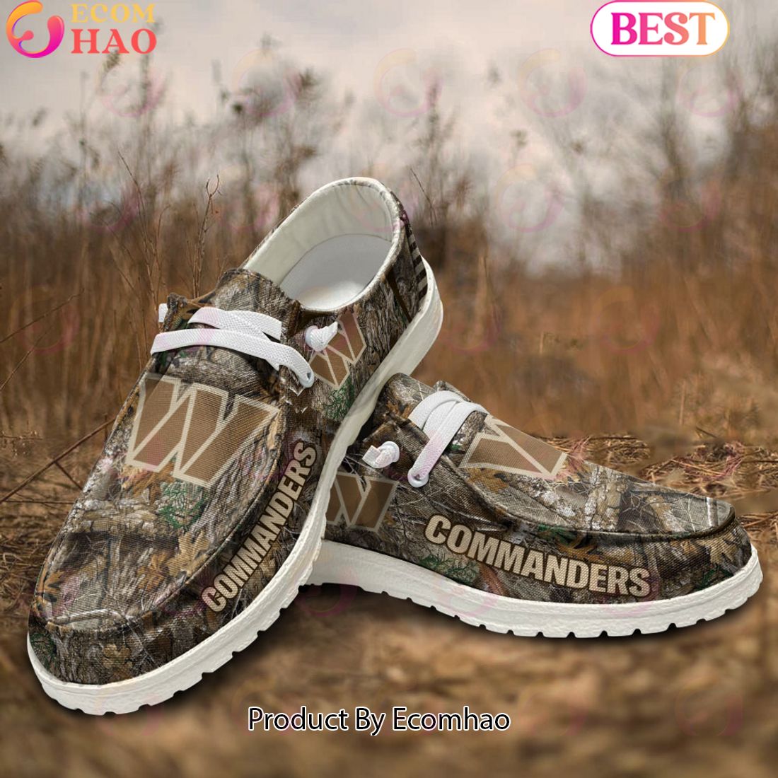 footwearelite washington commanders custom name hey dude shoes ckc3w