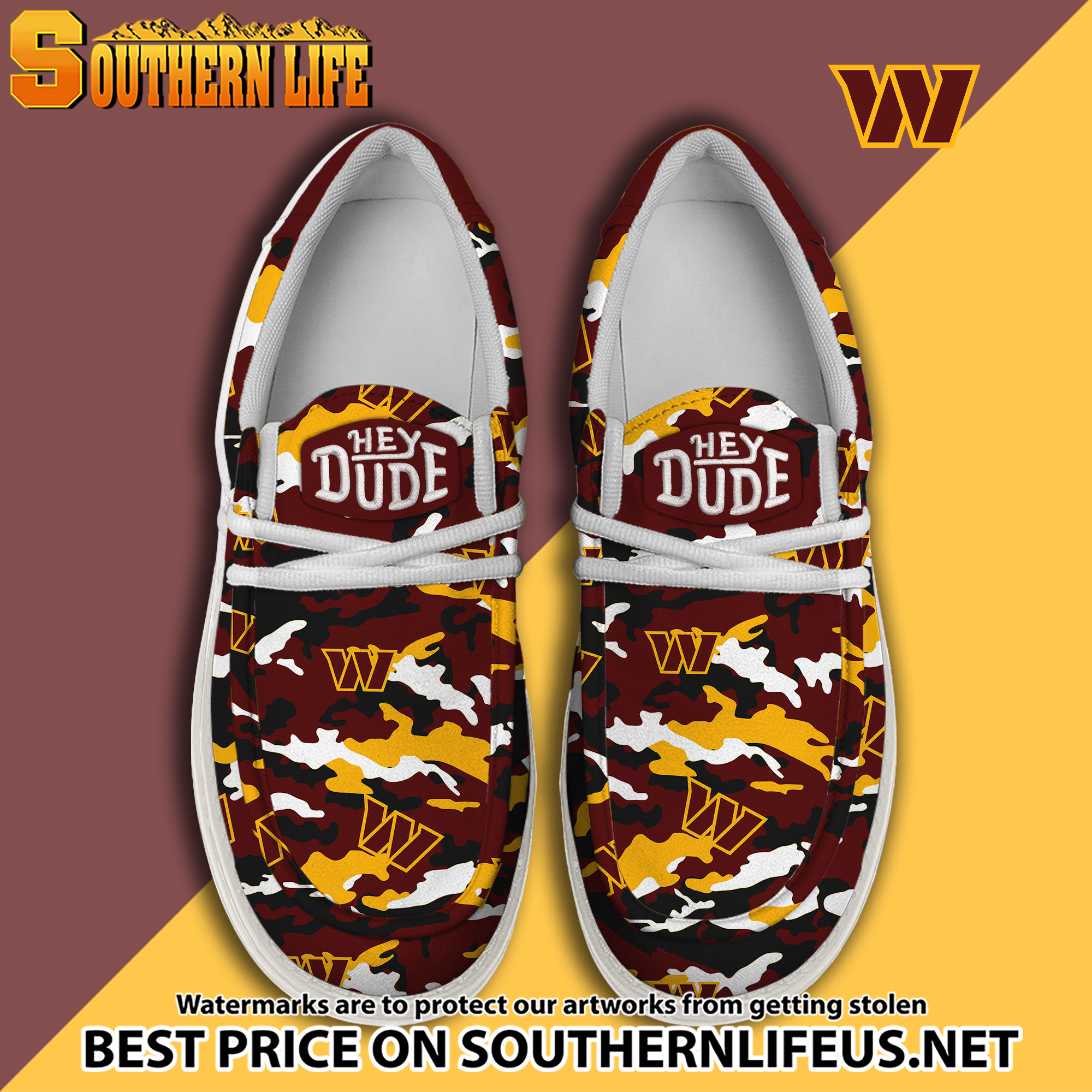 footwearelite washington commanders custom name hey dude shoes lhfnu