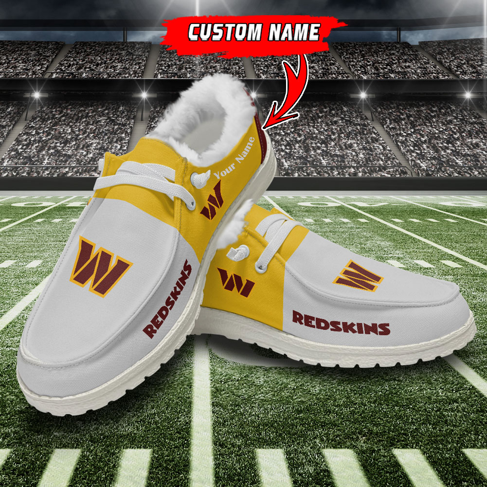 footwearelite washington commanders custom name hey dude shoes wwqyn