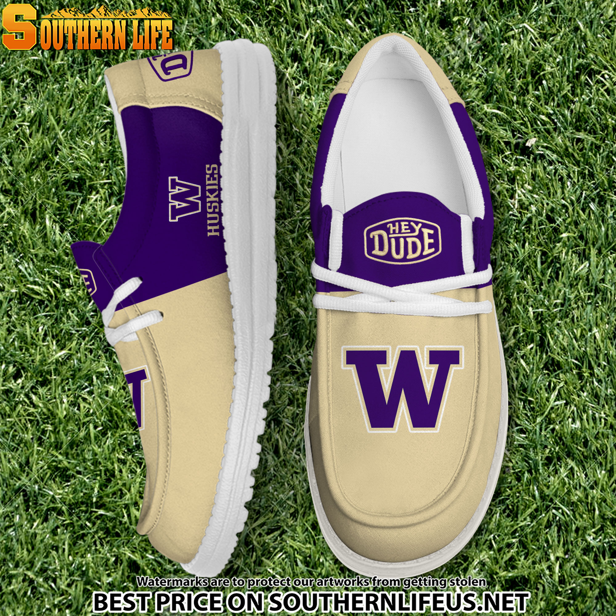 footwearelite washington huskies custom name hey dude shoes ig45h