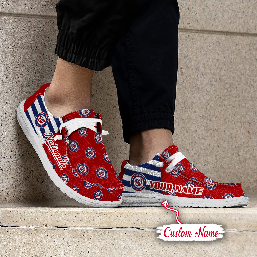 footwearelite washington nationals custom name hey dude shoes c4snz