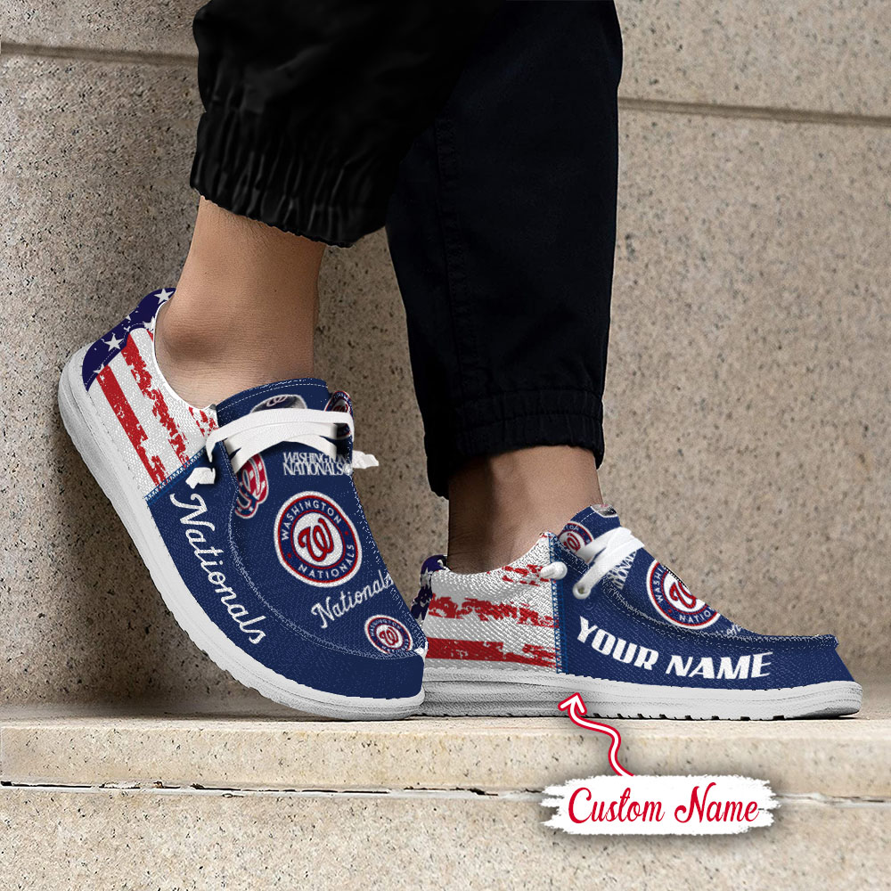 footwearelite washington nationals custom name hey dude shoes jfawk