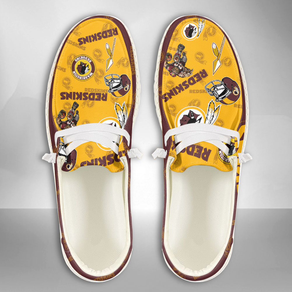 footwearelite washington redskins custom name hey dude shoes d9xov