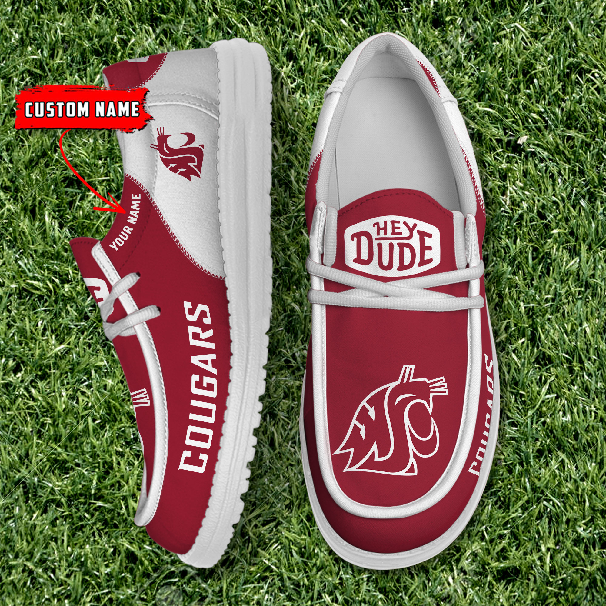 footwearelite washington state cougars custom name hey dude shoes cdnga