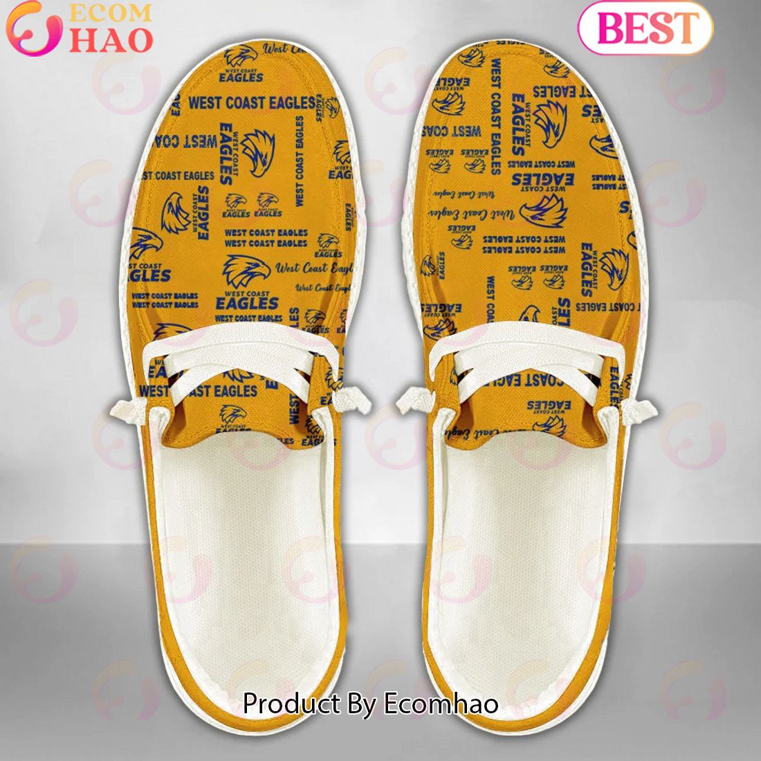 footwearelite west coast eagles custom name hey dude shoes gijob