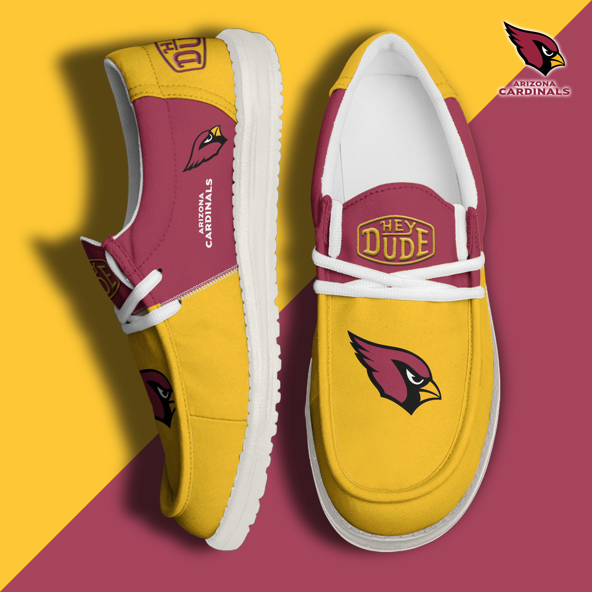 footwearelitearizona cardinals custom name hey dude shoes lnvuh