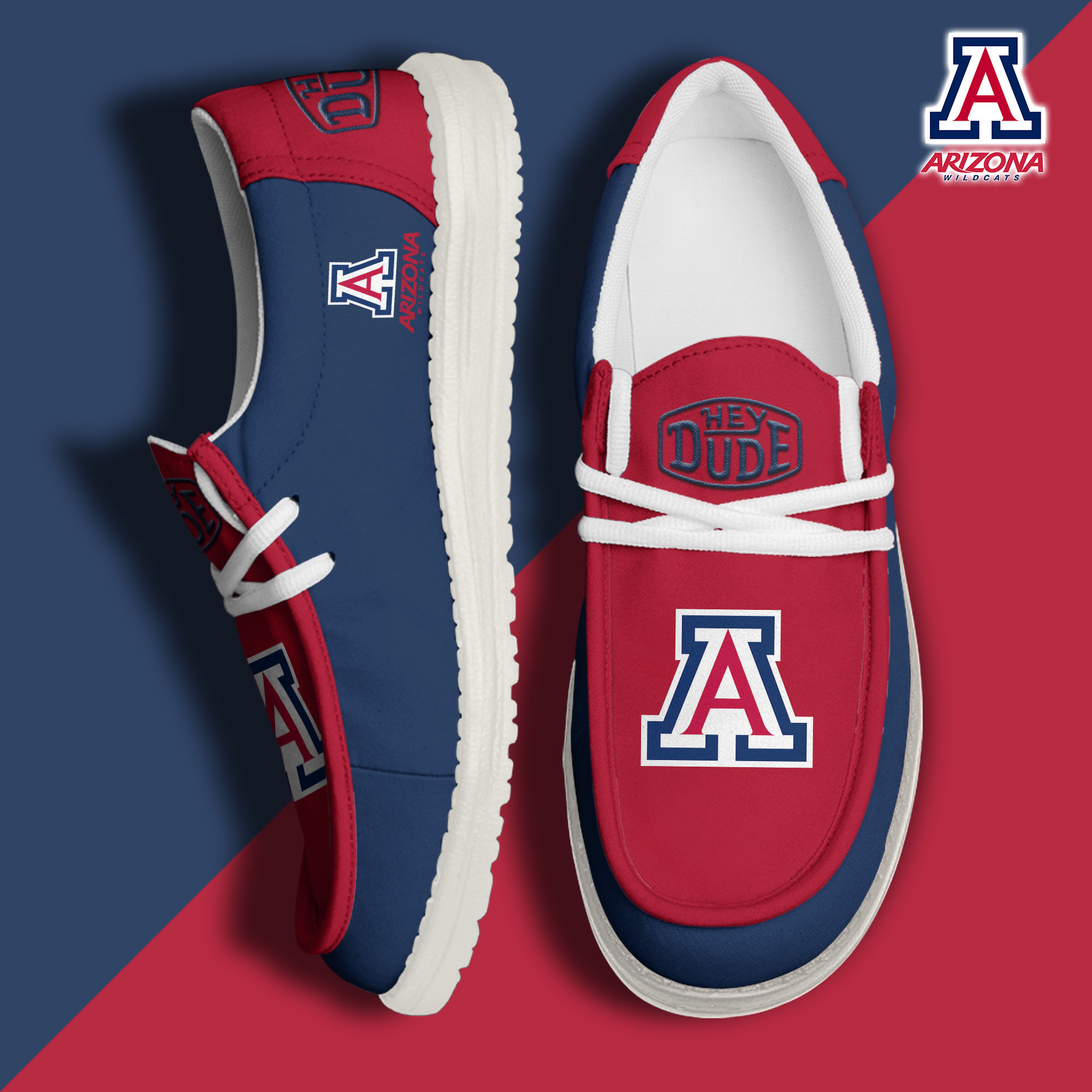 footwearelitearizona wildcats custom name hey dude shoes eld3m