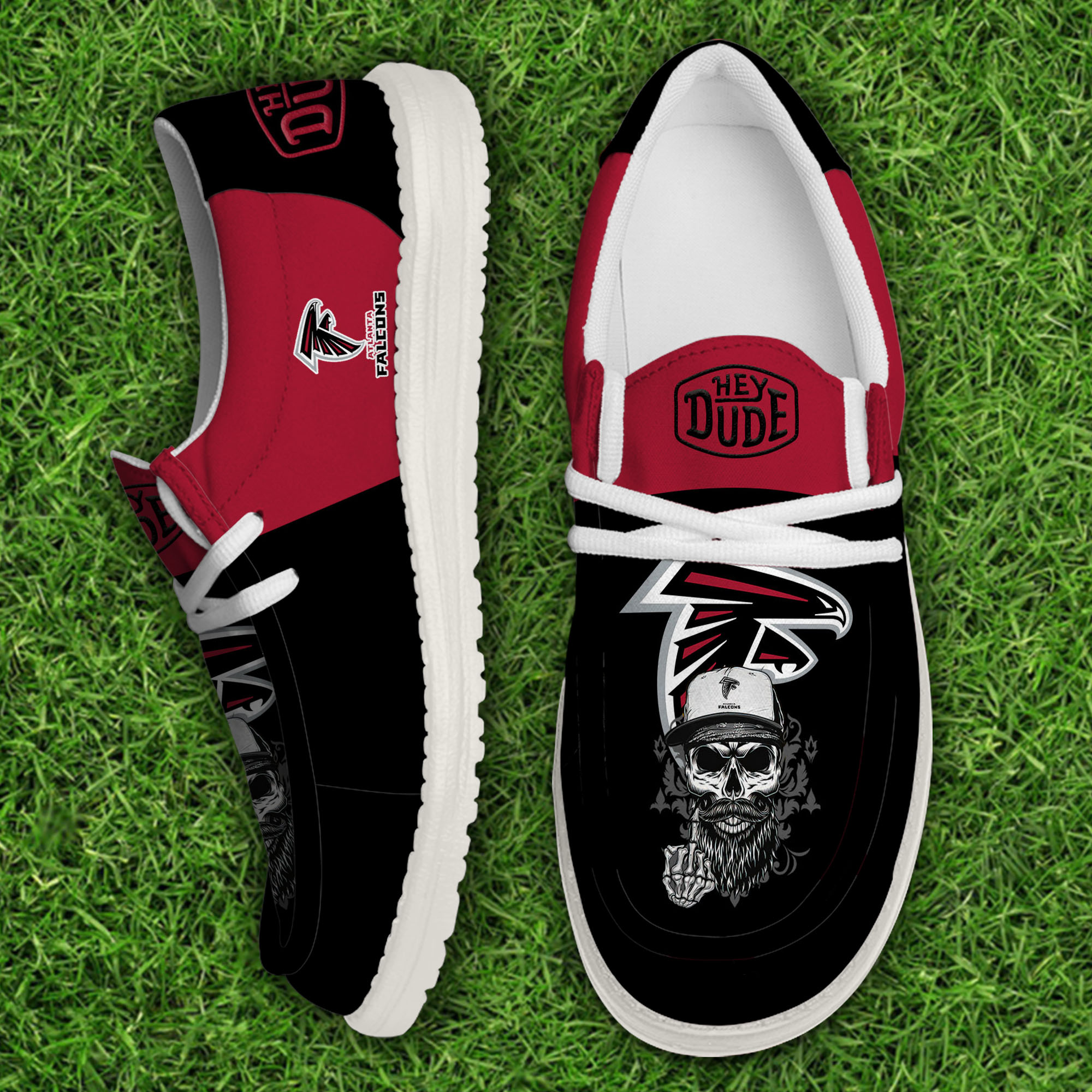 footweareliteatlanta falcons custom name hey dude shoes iefno