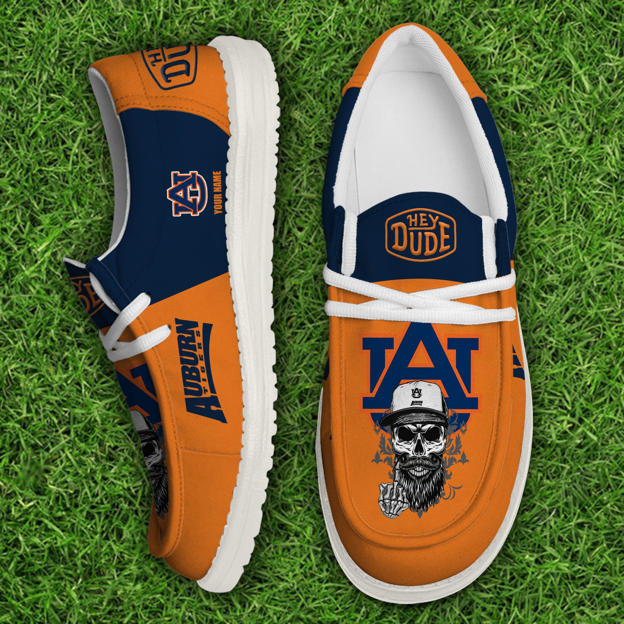 footweareliteauburn tigers custom name hey dude shoes e2r7d