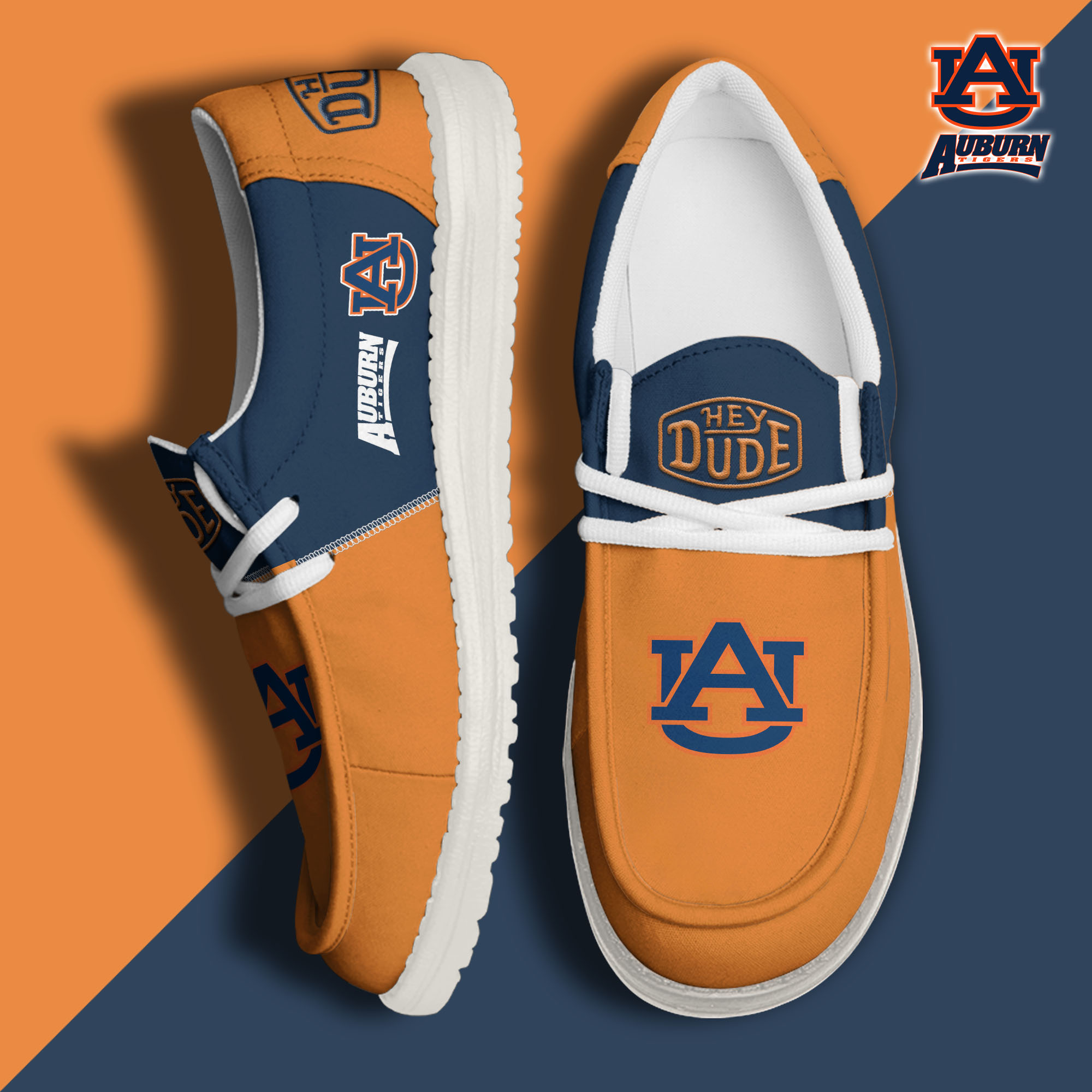 footweareliteauburn tigers custom name hey dude shoes idgqe