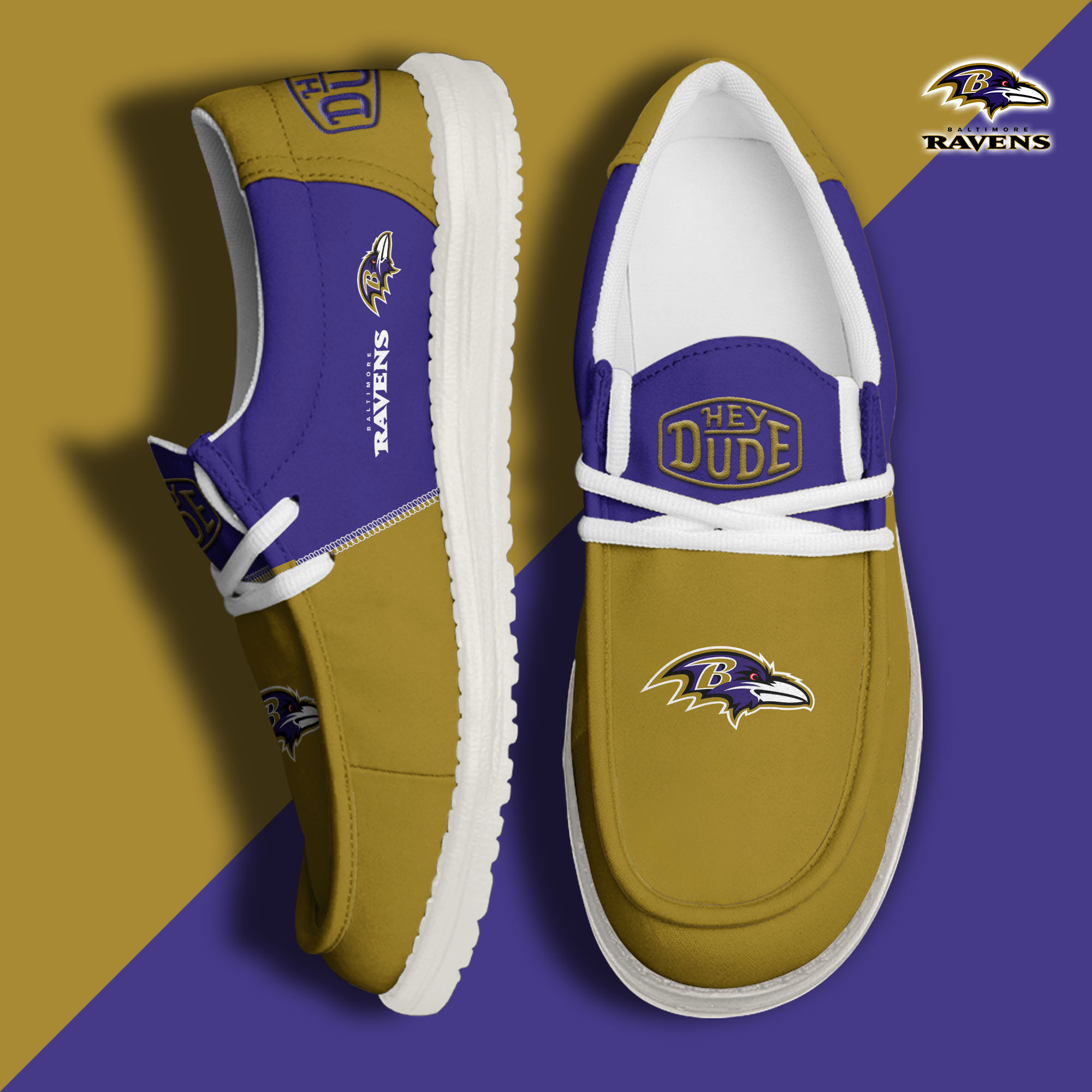 footwearelitebaltimore ravens custom name hey dude shoes dcw4z