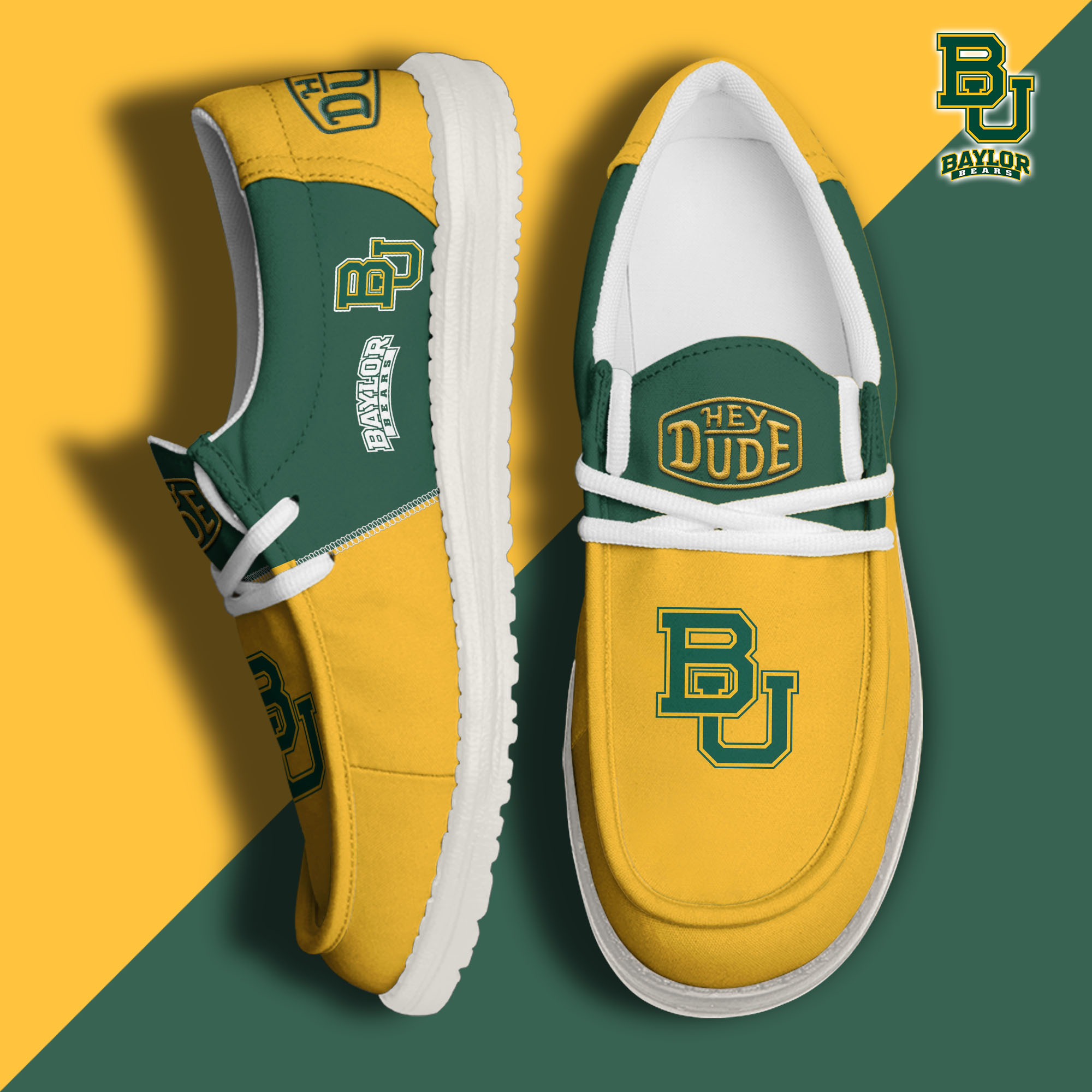 footwearelitebaylor bears custom name hey dude shoes fcmpq