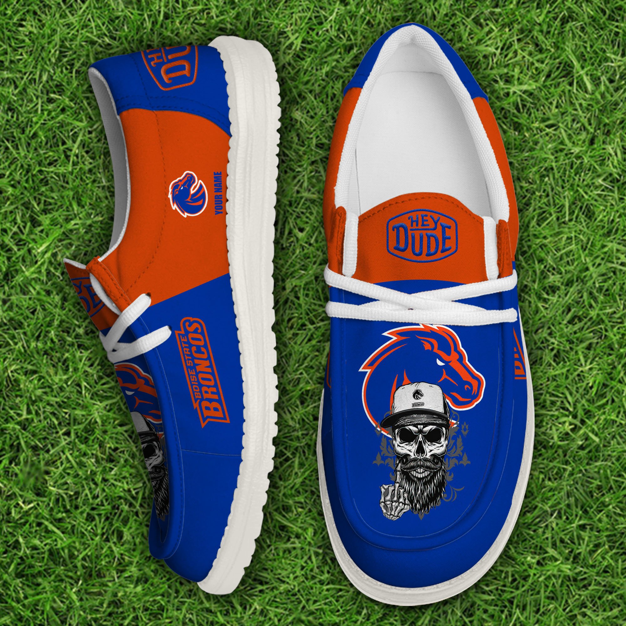 footweareliteboise state broncos custom name hey dude shoes sg3ba