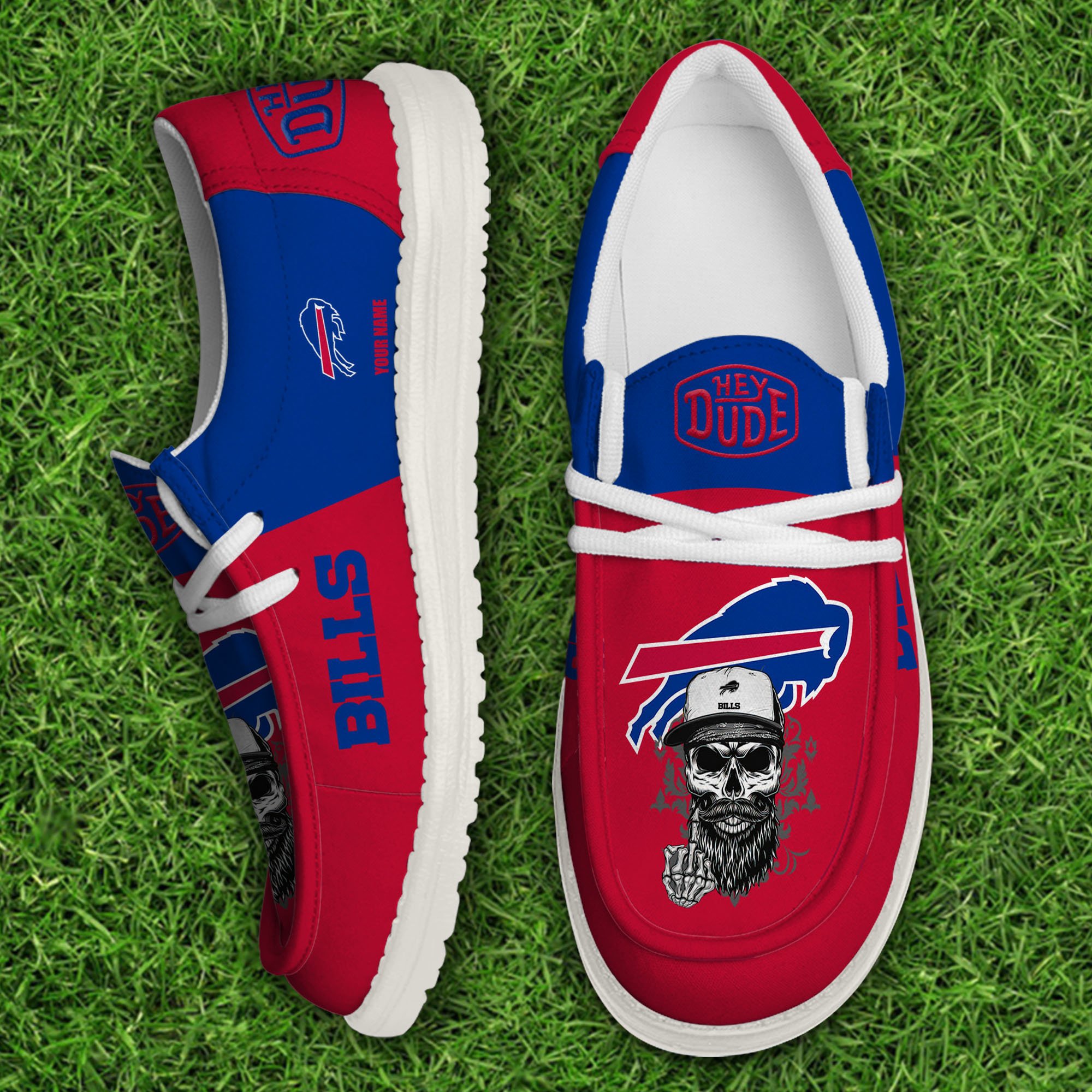 footwearelitebuffalo bills custom name hey dude shoes 1trge