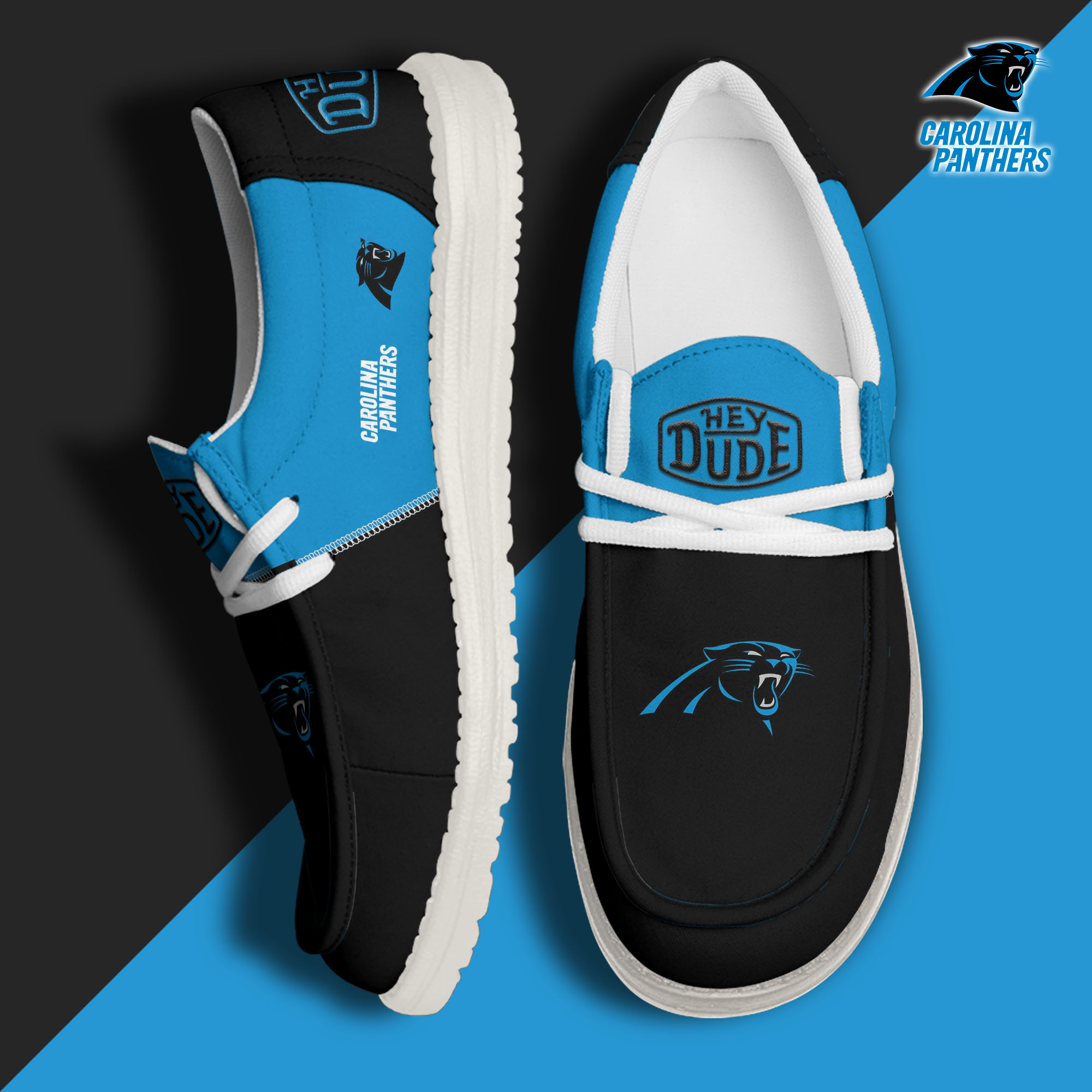 footwearelitecarolina panthers custom name hey dude shoes gpgl0