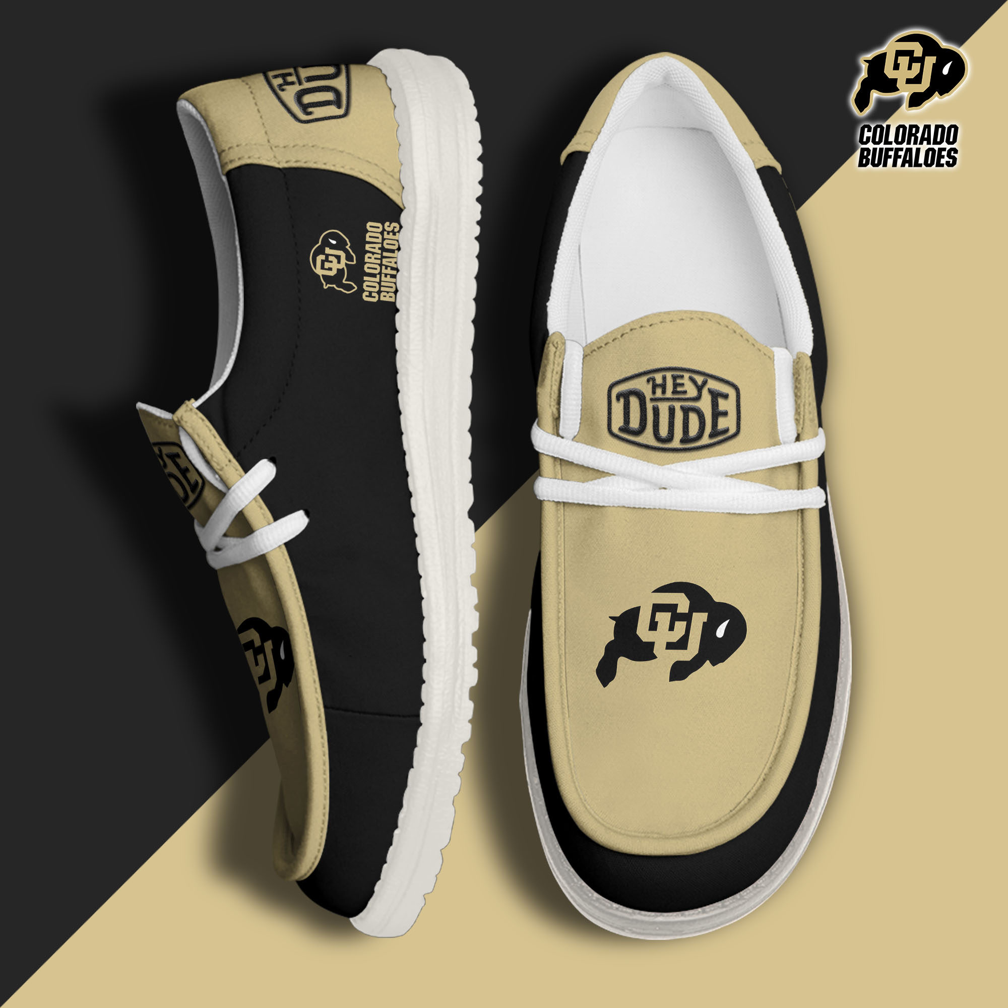 footwearelitecolorado buffaloes custom name hey dude shoes y5gek