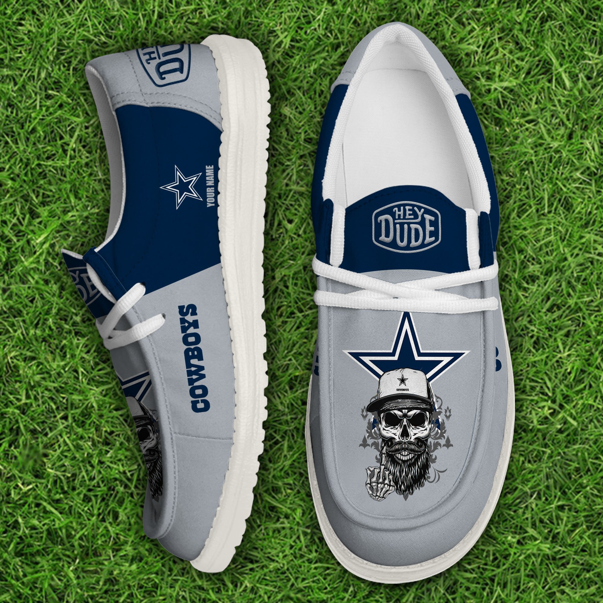 footwearelitedallas cowboys custom name hey dude shoes 3fc2o