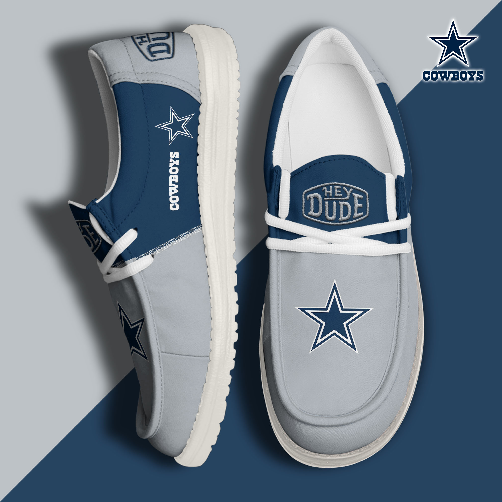 footwearelitedallas cowboys custom name hey dude shoes hgxd5