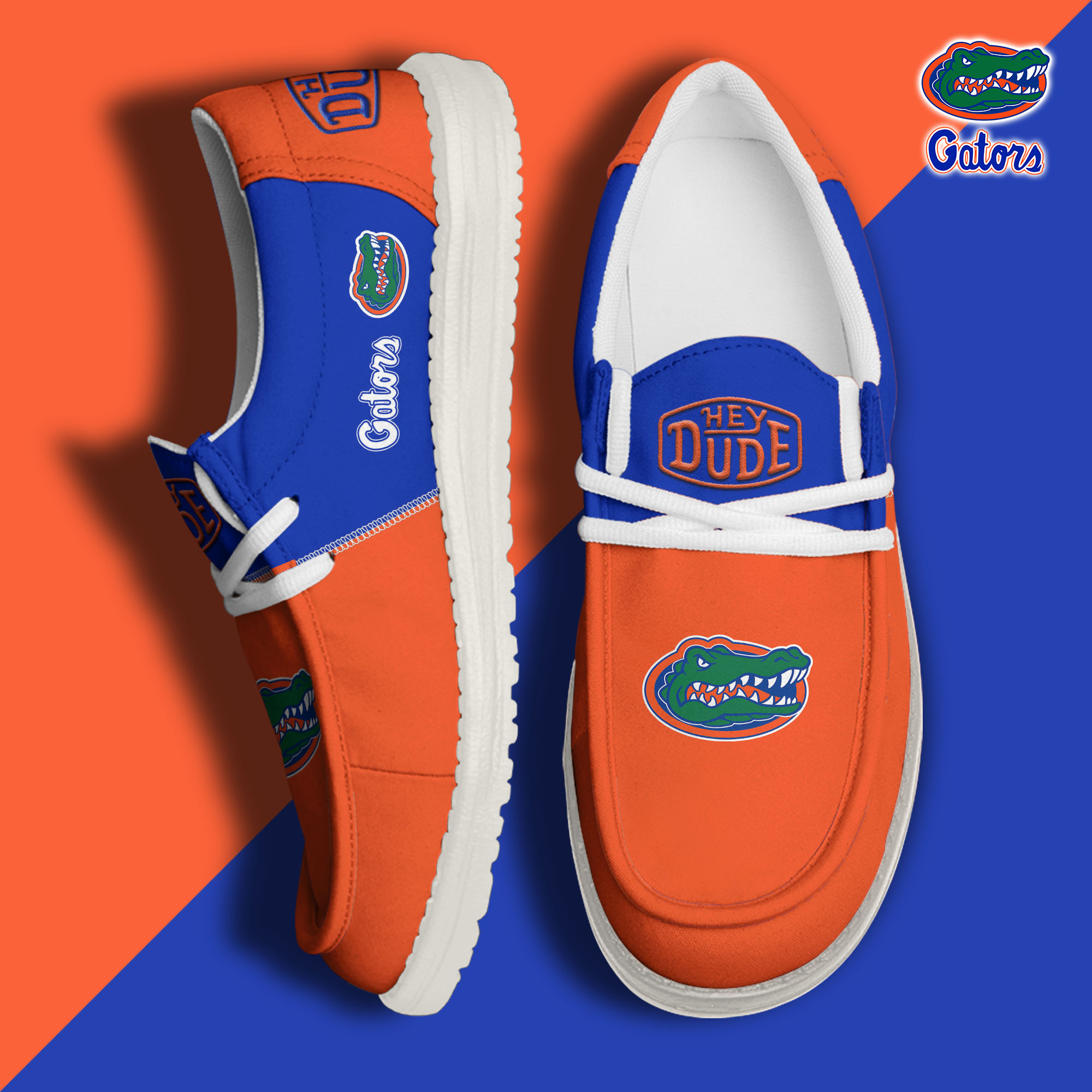 footweareliteflorida gators custom name hey dude shoes papfr