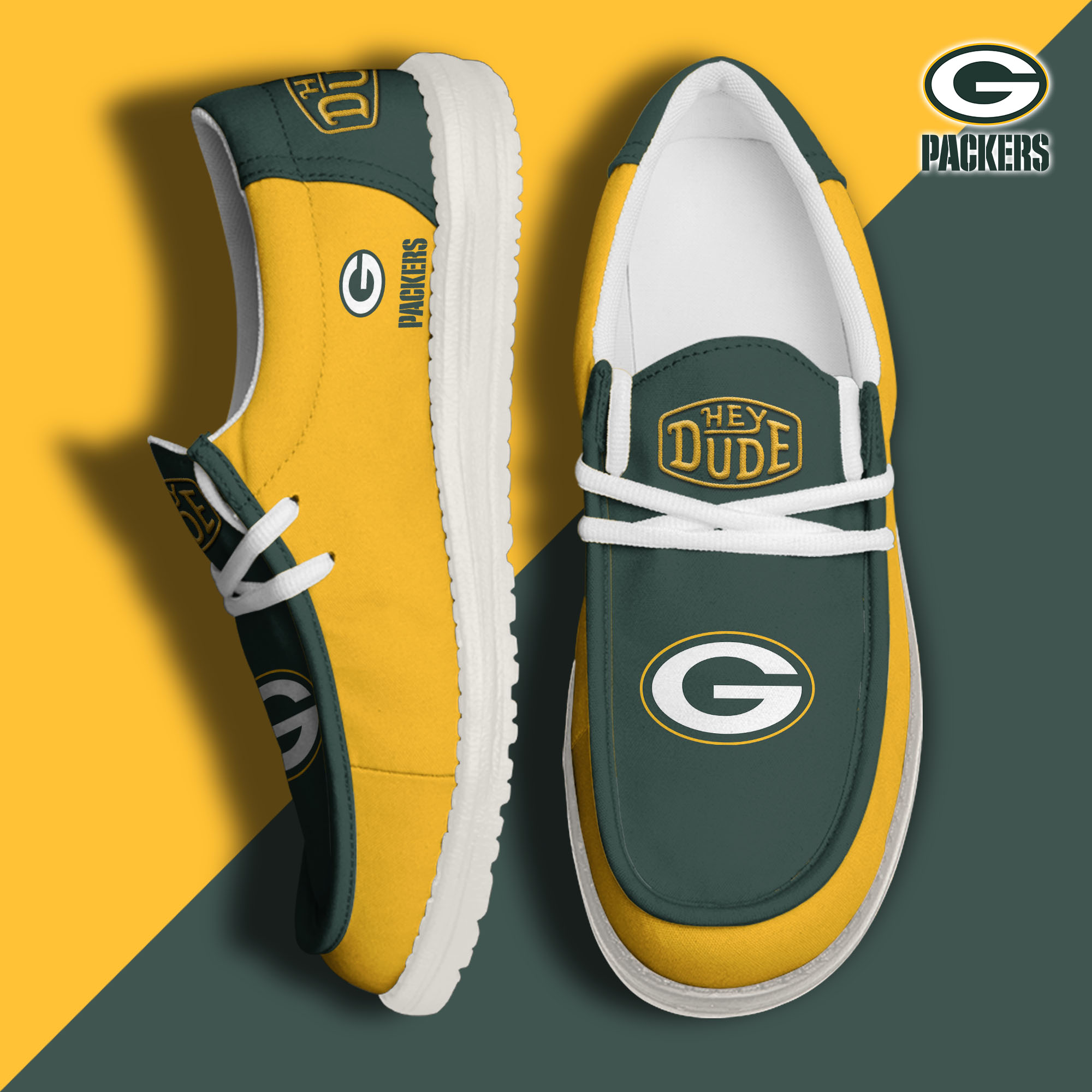 footwearelitegreen bay packers custom name hey dude shoes rrzur