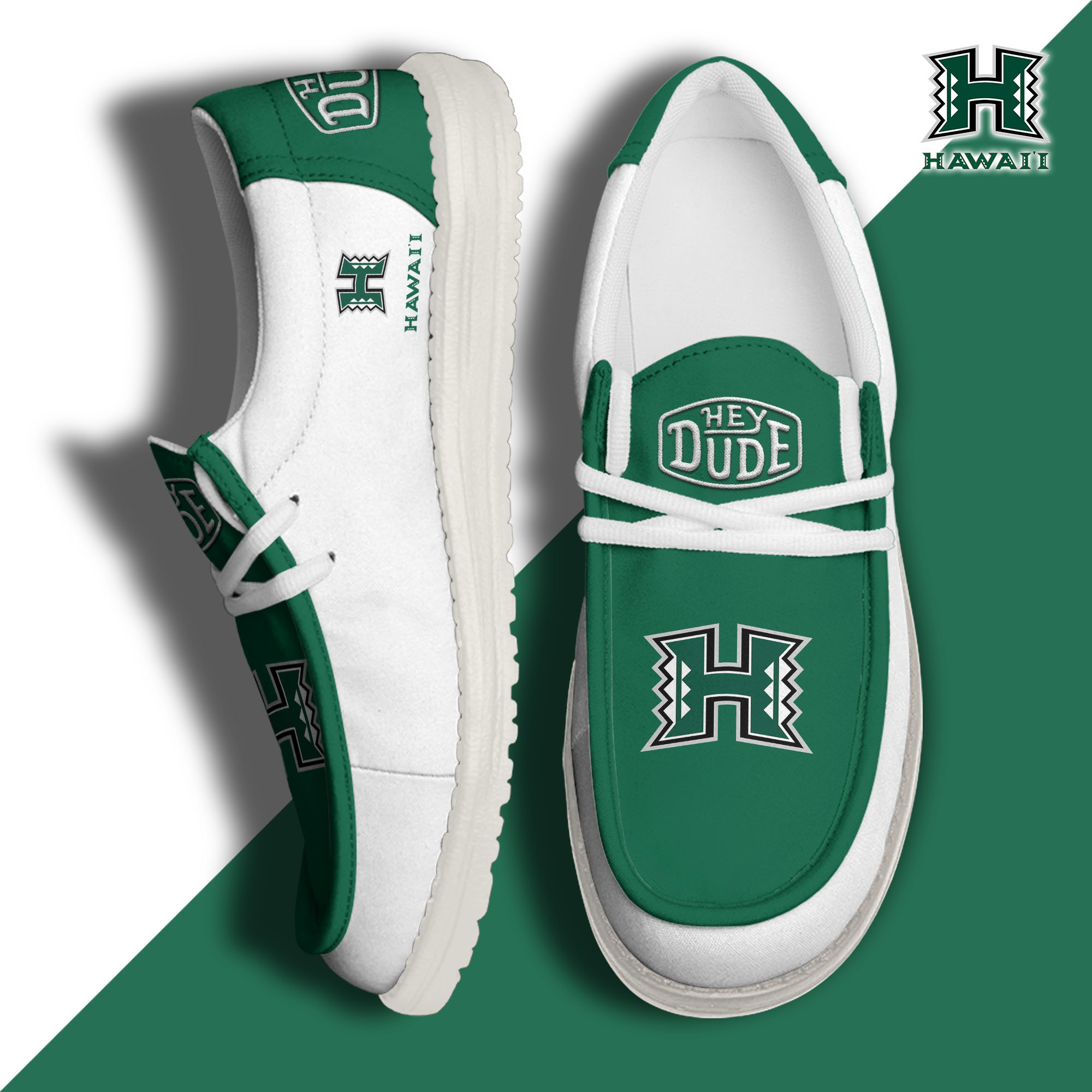 footwearelitehawaii rainbow warriors custom name hey dude shoes kszwi