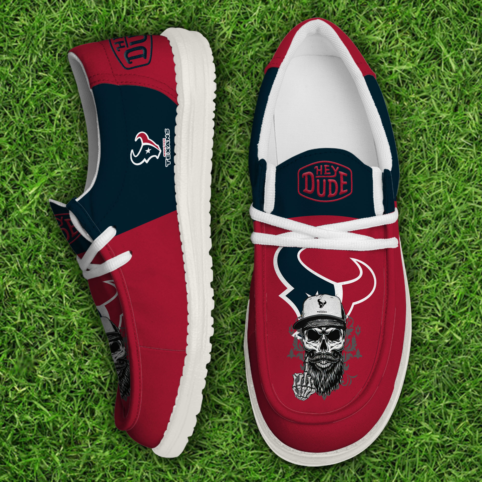 footwearelitehouston texans custom name hey dude shoes mu68q