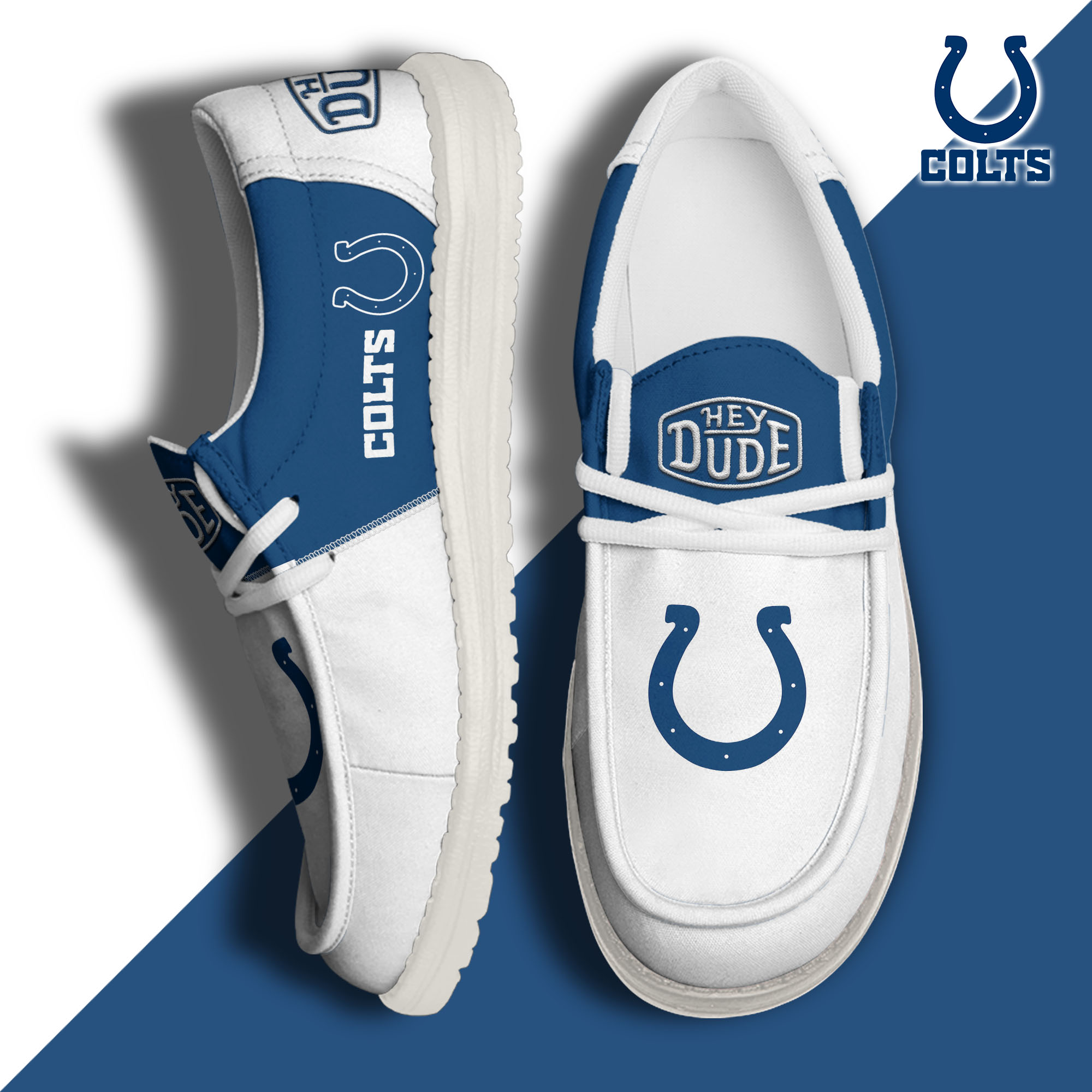 footweareliteindianapolis colts custom name hey dude shoes 8ciob