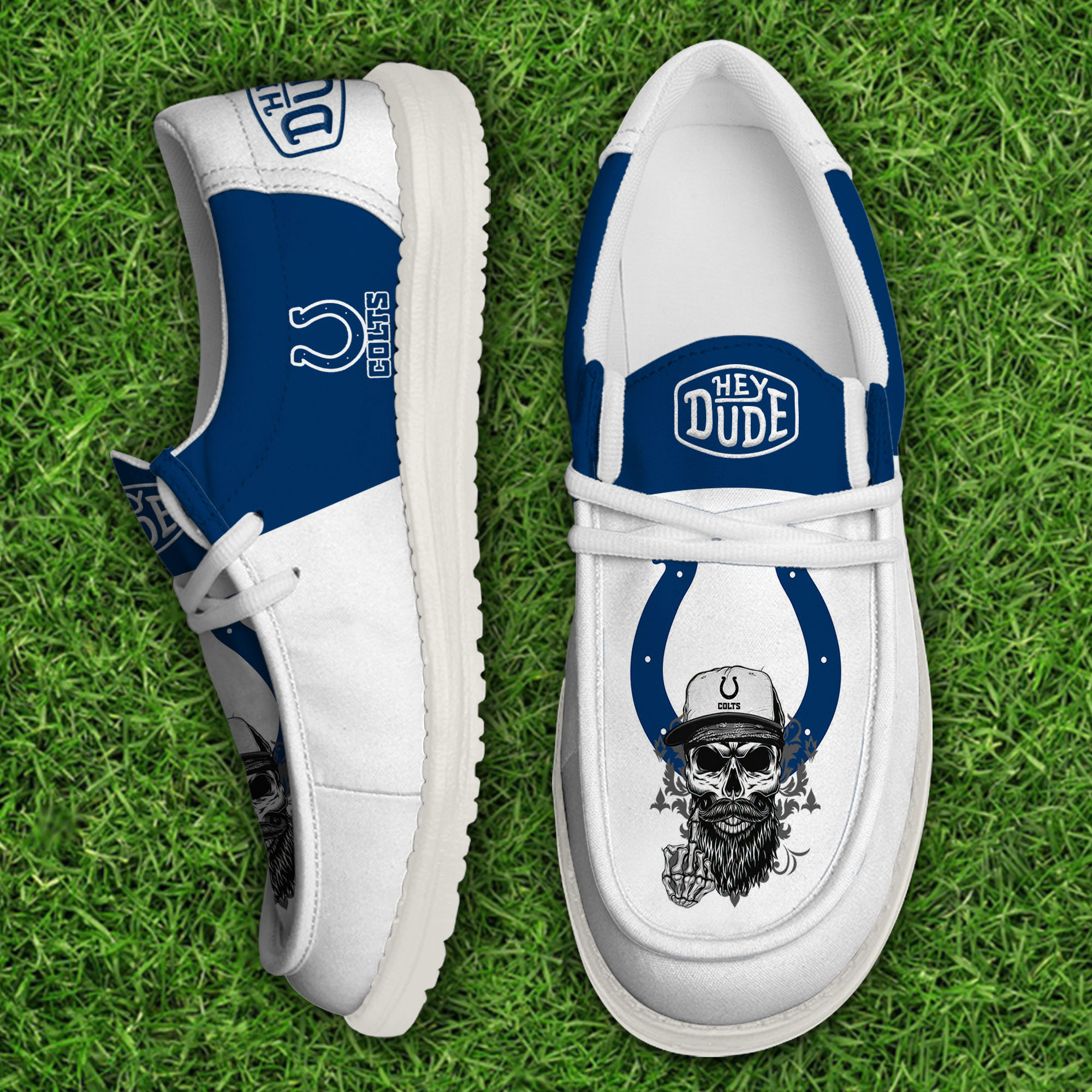 footweareliteindianapolis colts custom name hey dude shoes acxcu