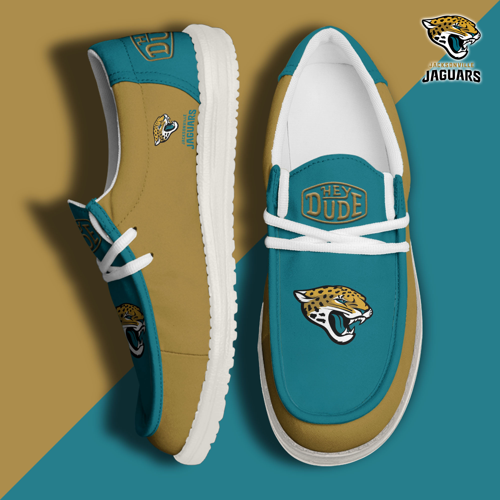 footwearelitejacksonville jaguars custom name hey dude shoes nt4ck