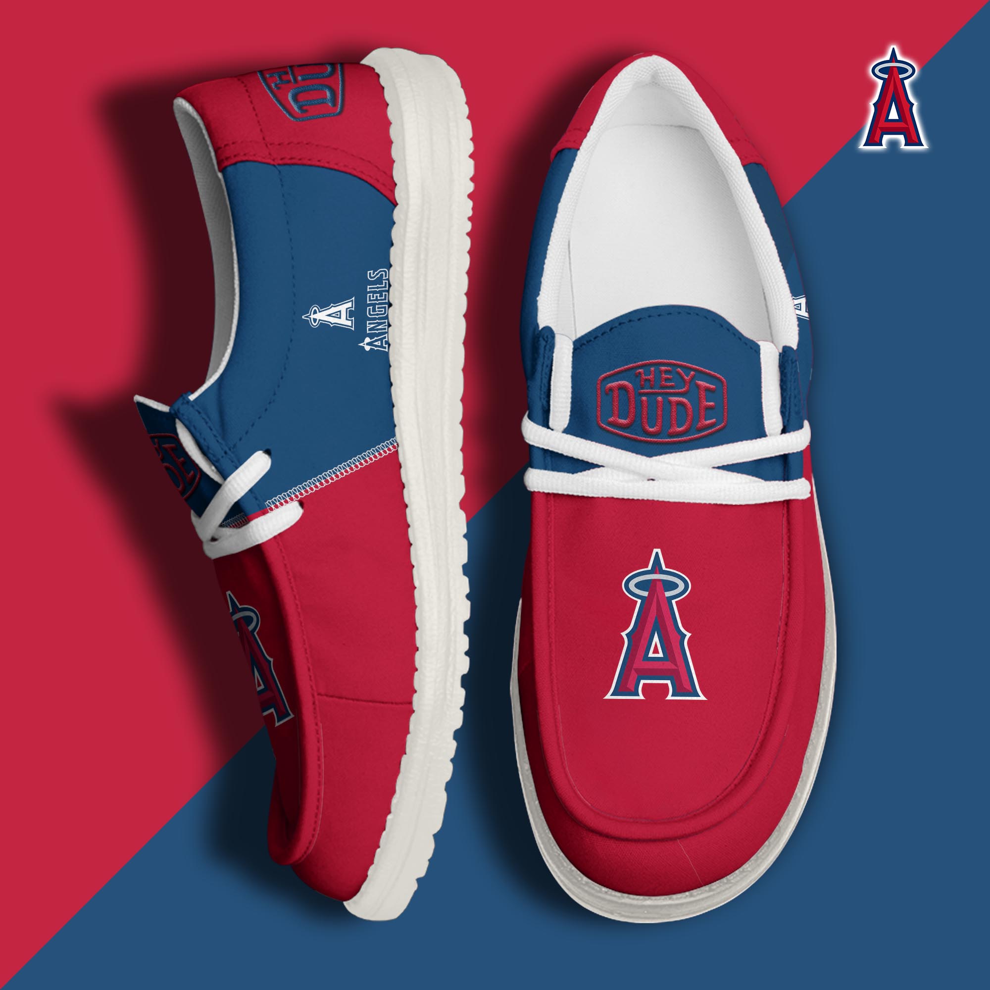 footwearelitelos angeles angels custom name hey dude shoes gu0rj